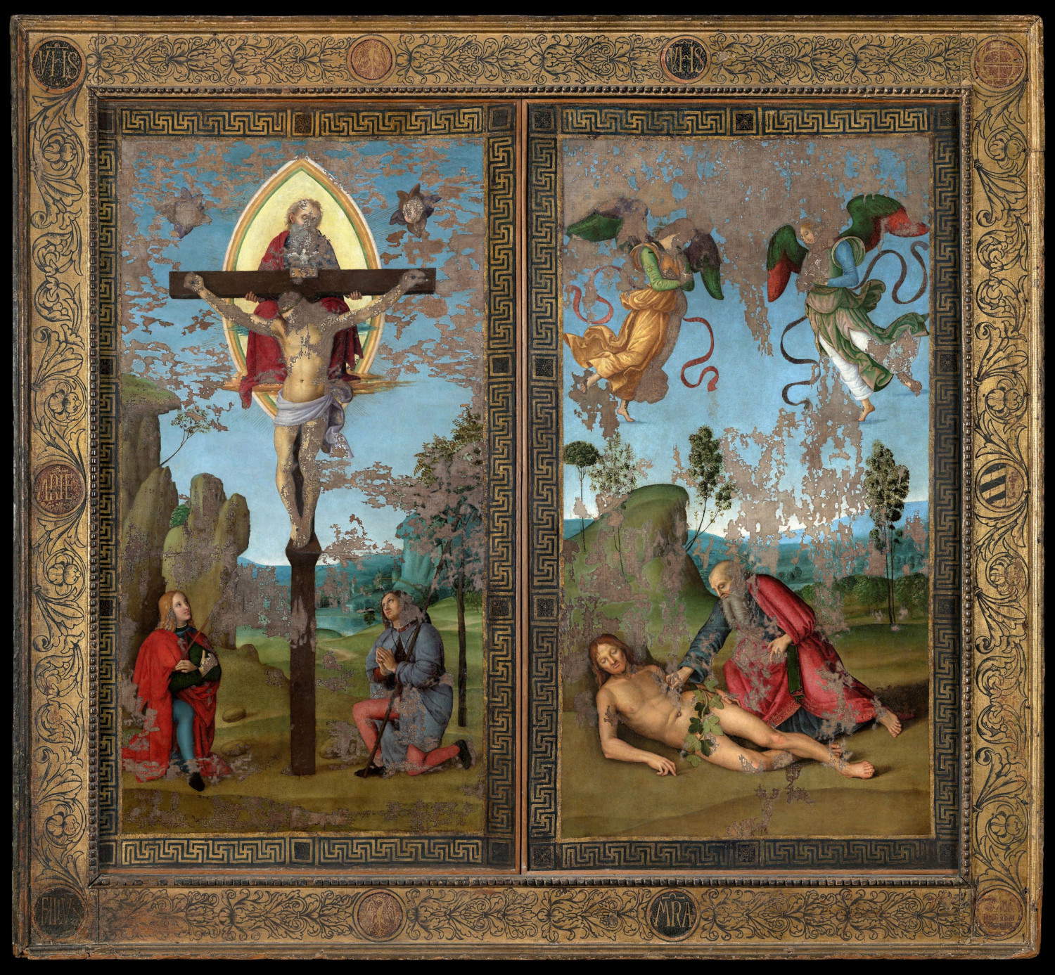 Raffaello, Banner der Heiligen Dreifaltigkeit. Foto: Claudio Santangelo &copy;ICR