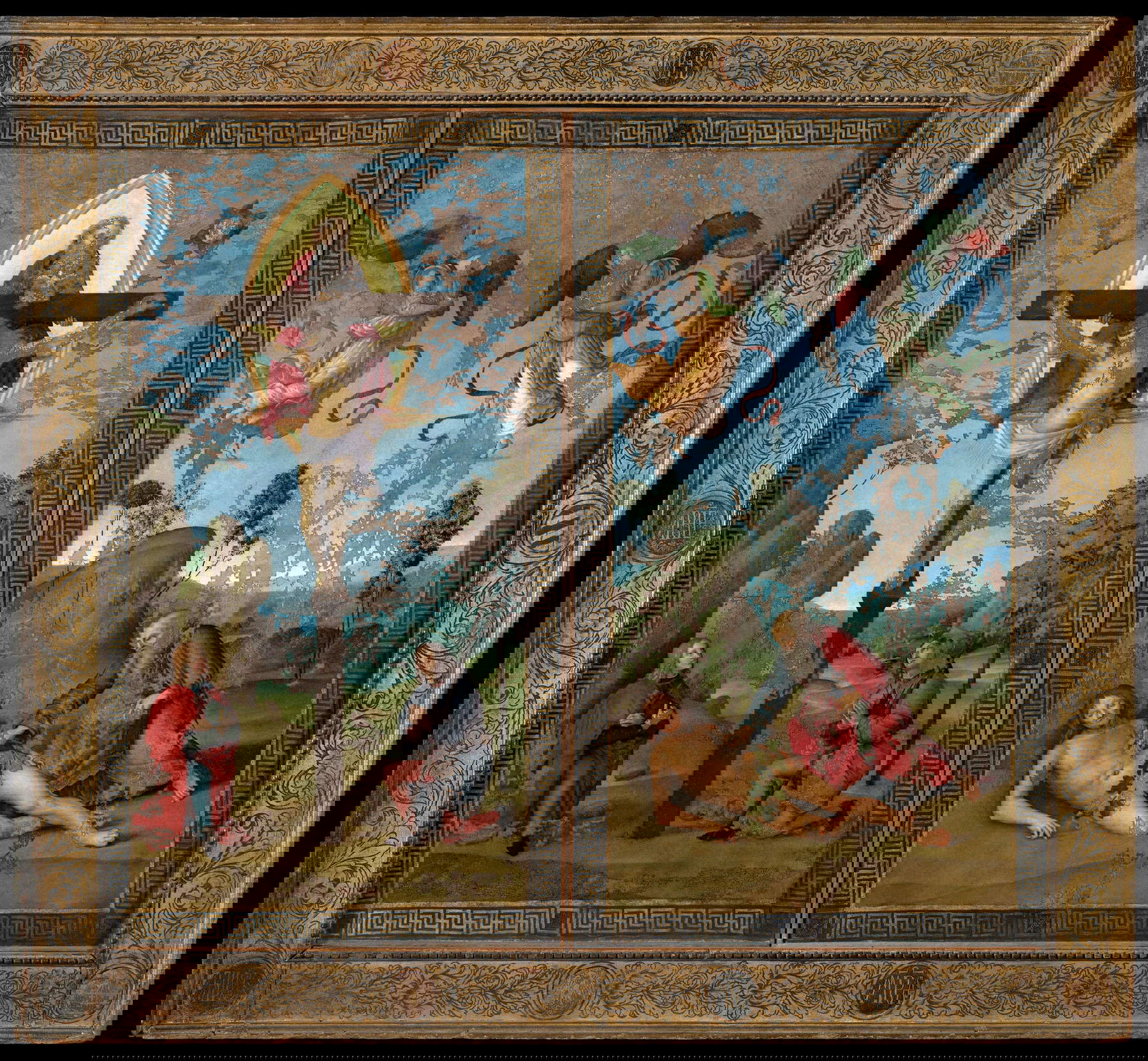 Das Trinity-Banner nach der Restaurierung. Foto: ICR