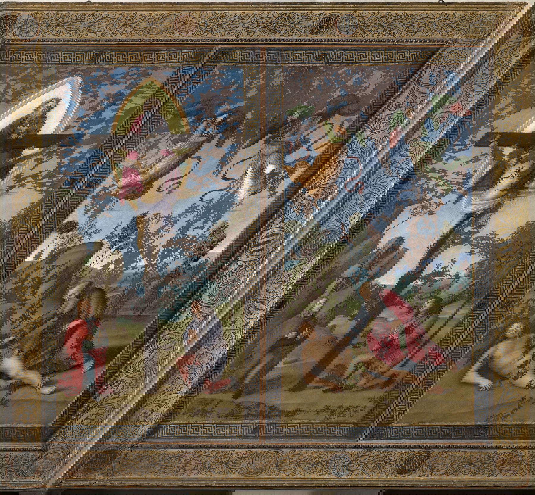 Das Trinity-Banner vor der Restaurierung. Foto: ICR