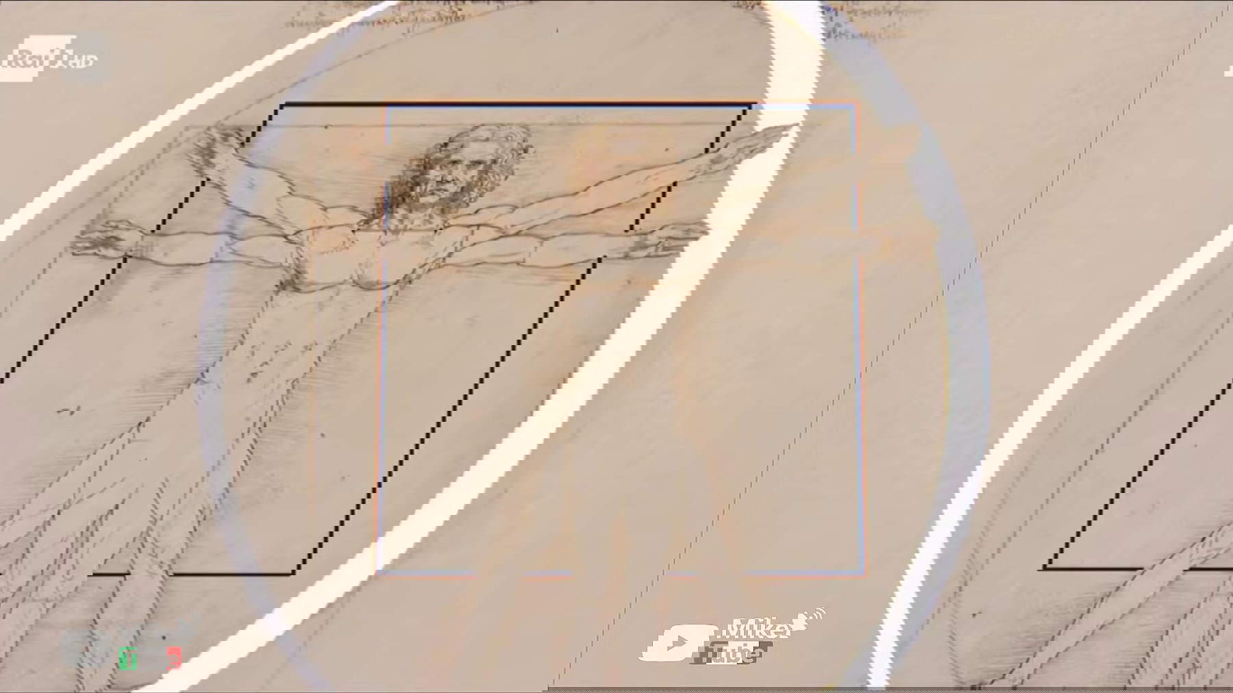 El Hombre de Vitruvio censurado