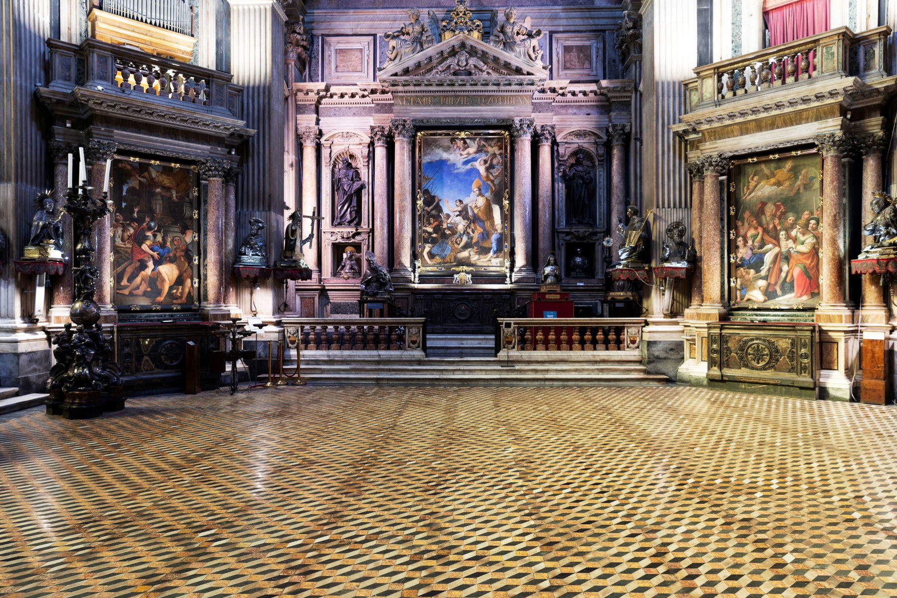 Die eigentliche Schatzkapelle des Heiligen Januarius