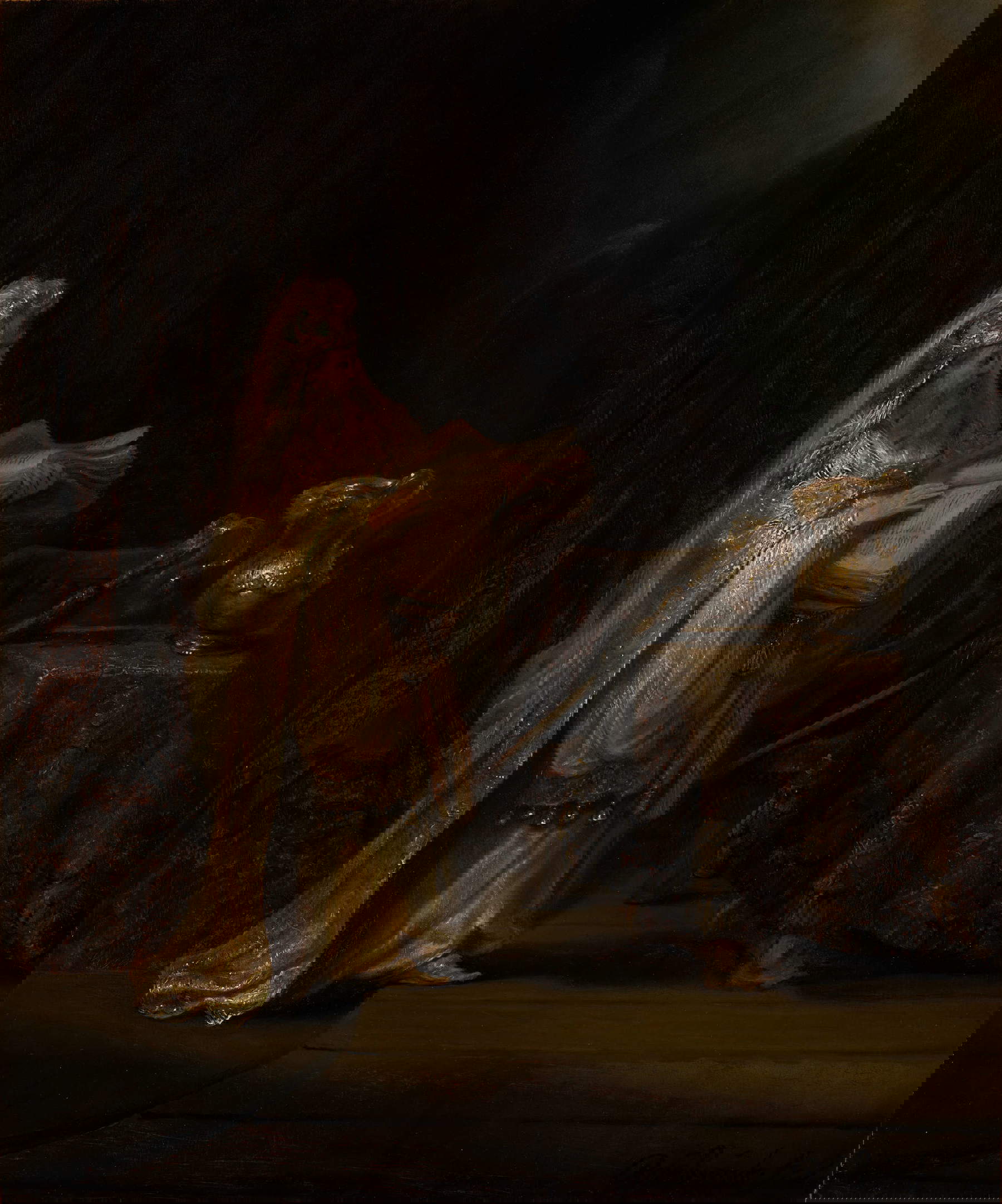 Rembrandt, Vision of Zechariah in the Temple (1633; Private Collection)