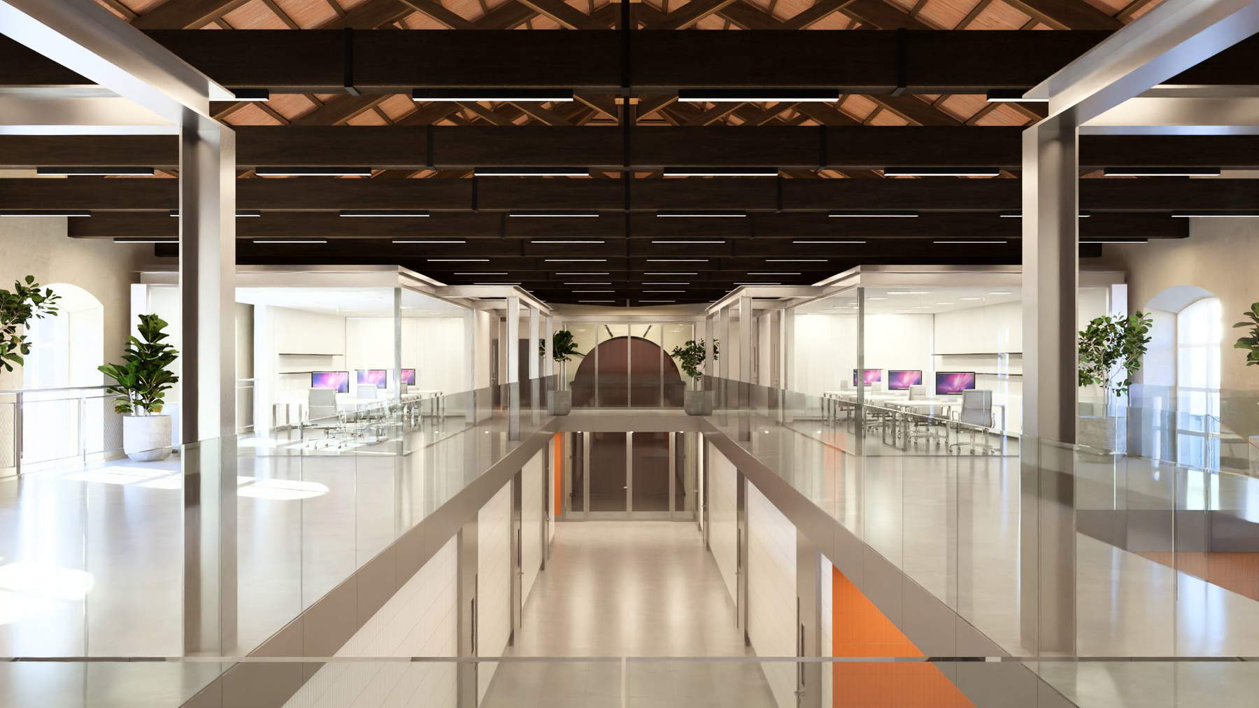 Render del Polo scientifico CCR