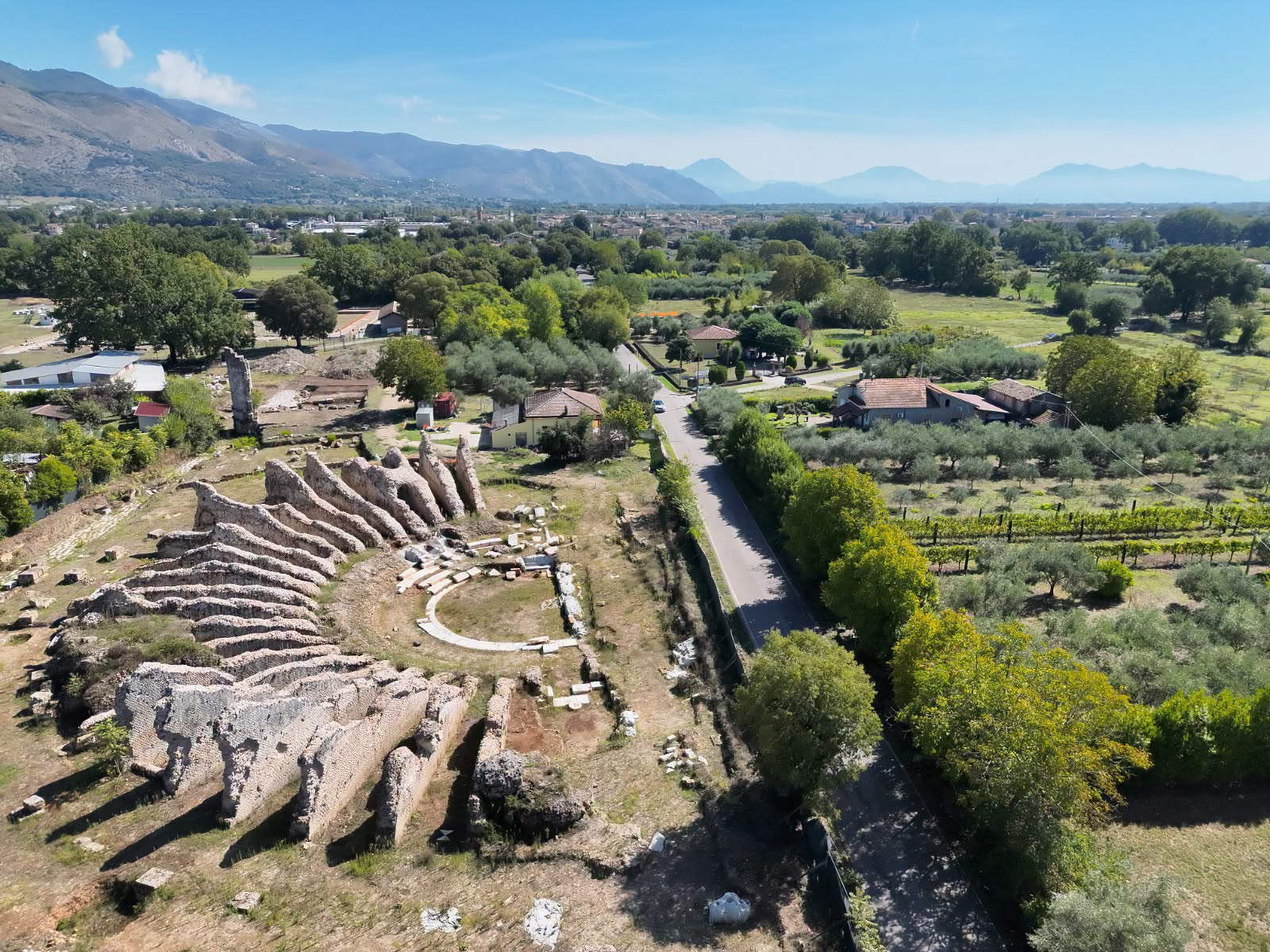 La citt&agrave; romana di Aquinum. Foto: Profilo fb &ndash; Universit&agrave; del Salento
