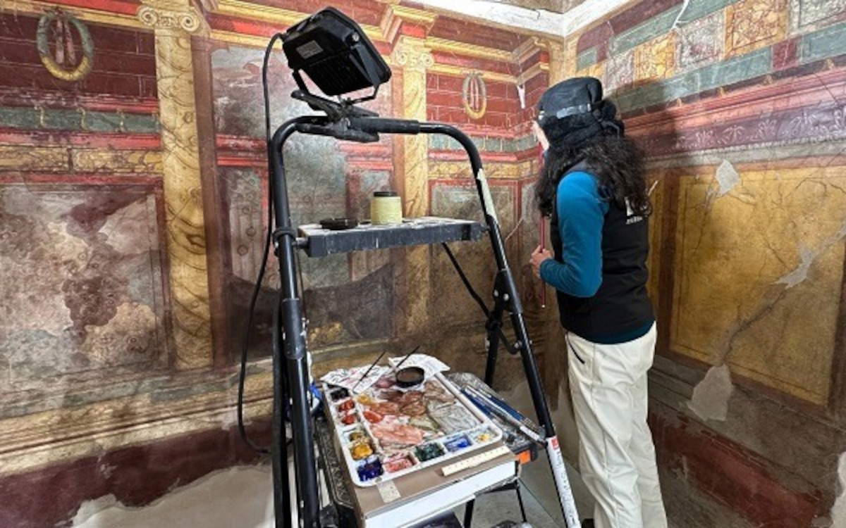 Pompeii, ongoing construction site at Villa of Poppea, Torre Annunziata, opens for visits 