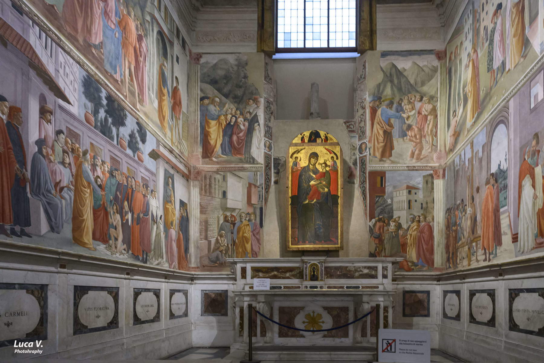 Die Basilika del Carmine nach der Restaurierung. Foto: Luca V. Photography