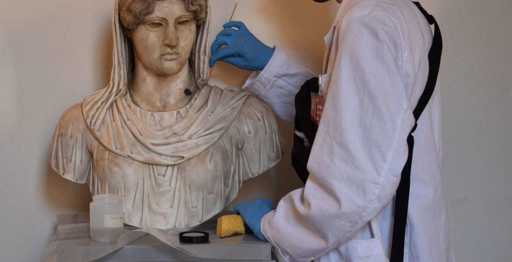 At the Archaeological Museum of Venice, restoration becomes an experience open to the public