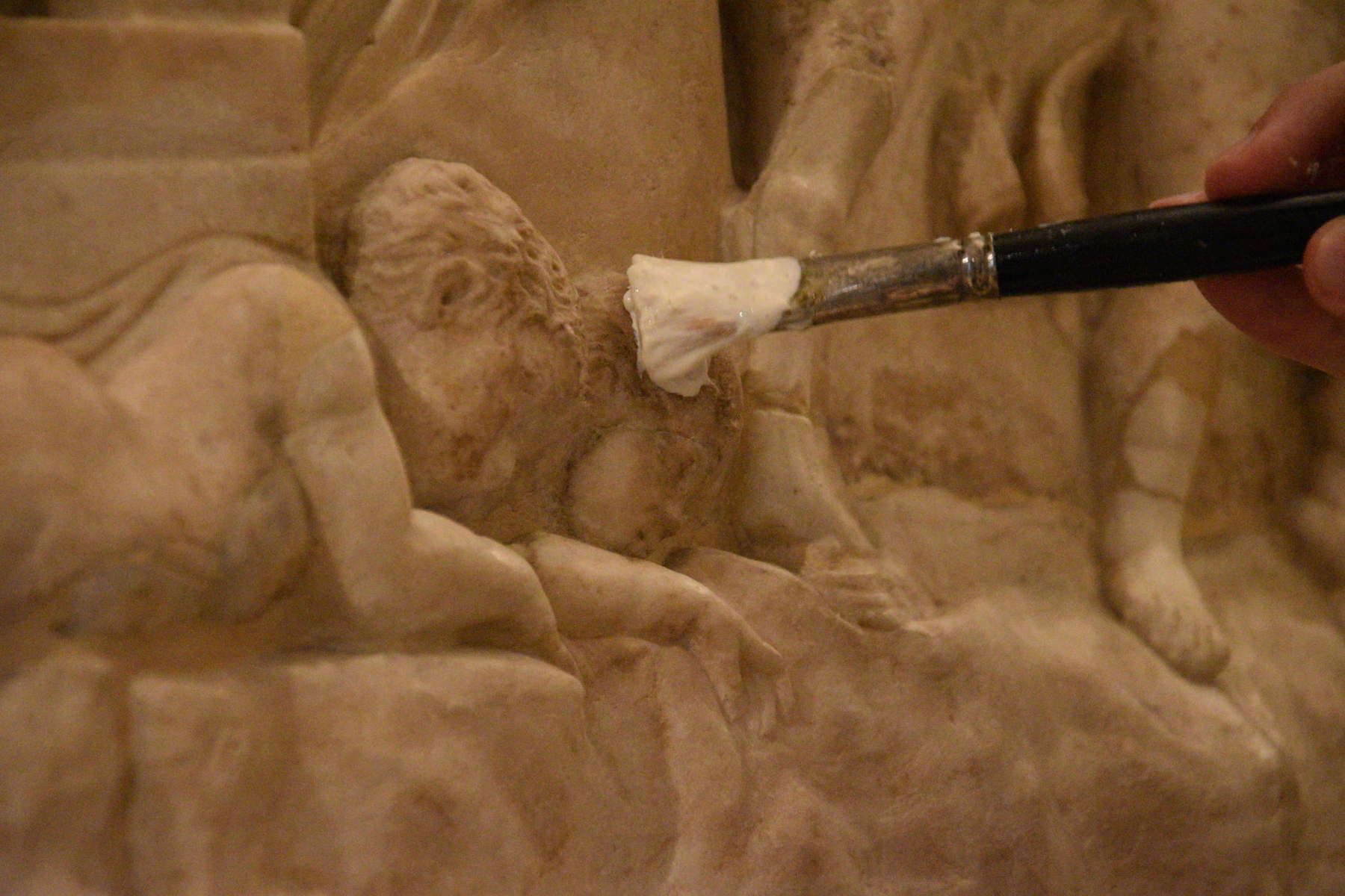 Restauri al Museo Archeologico Nazionale di Venezia. Foto: Musei archeologici nazionali di Venezia e della Laguna