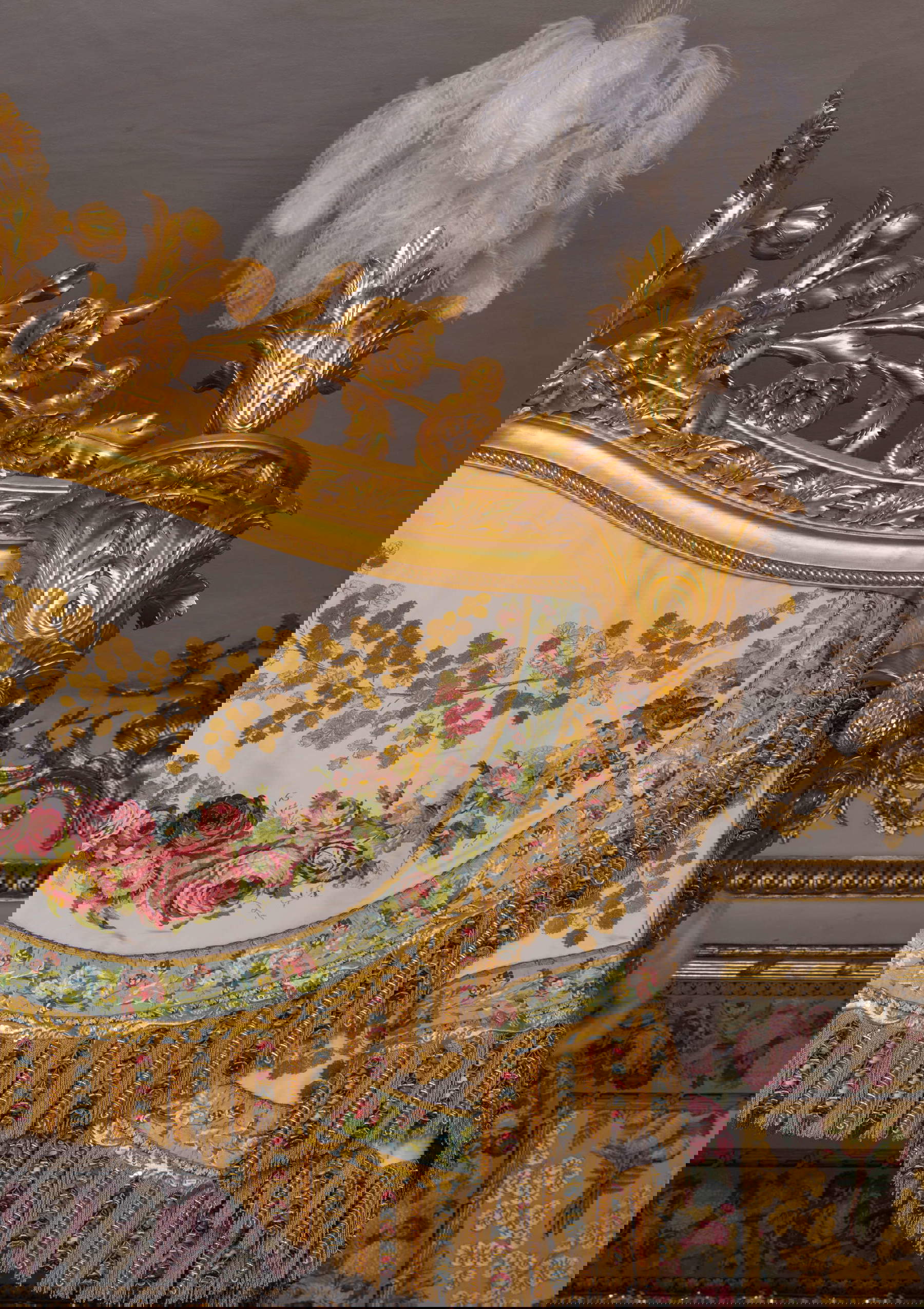 The restoration of the king's chamber at Versailles. Photo: Ch&acirc;teau de Versailles / C. Fouin