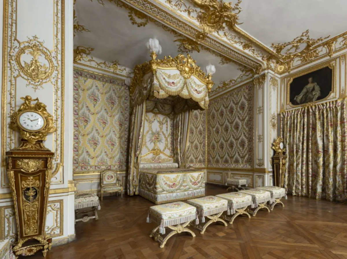 The restoration of the king's chamber at Versailles. Photo: Ch&acirc;teau de Versailles / C. Fouin