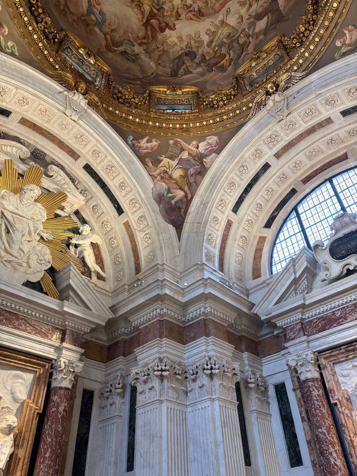 Restoration of the Corsini Chapel in the Basilica del Carmine, Florence. Photo: Soprintendenza ABAP for the Metropolitan City of Florence and the Province of Prato