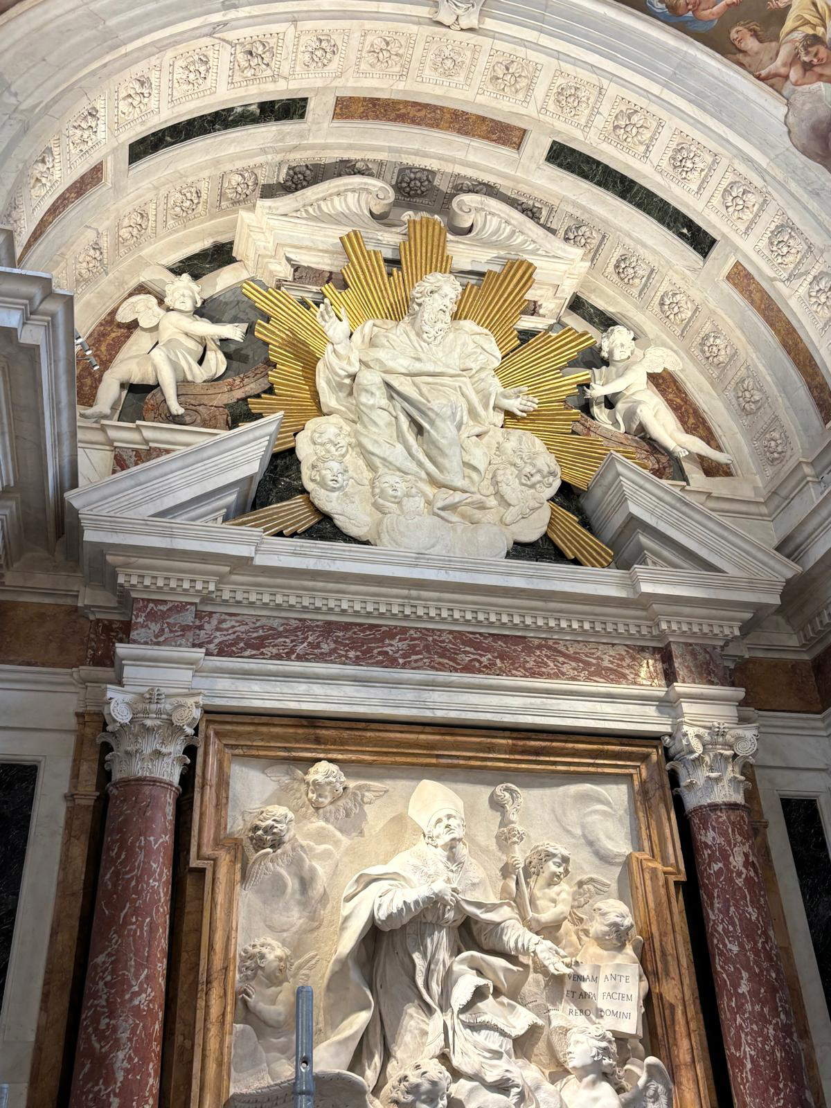 Restoration of the Corsini Chapel in the Basilica del Carmine, Florence. Photo: Soprintendenza ABAP for the Metropolitan City of Florence and the Province of Prato
