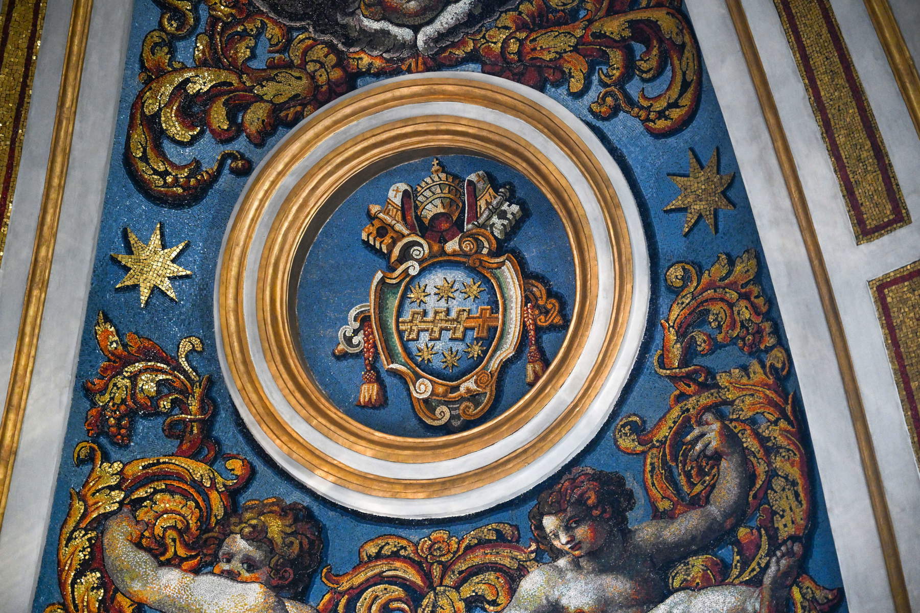 Restauro della cupola della Cappella Clementina. Foto: Fabbrica di San Pietro