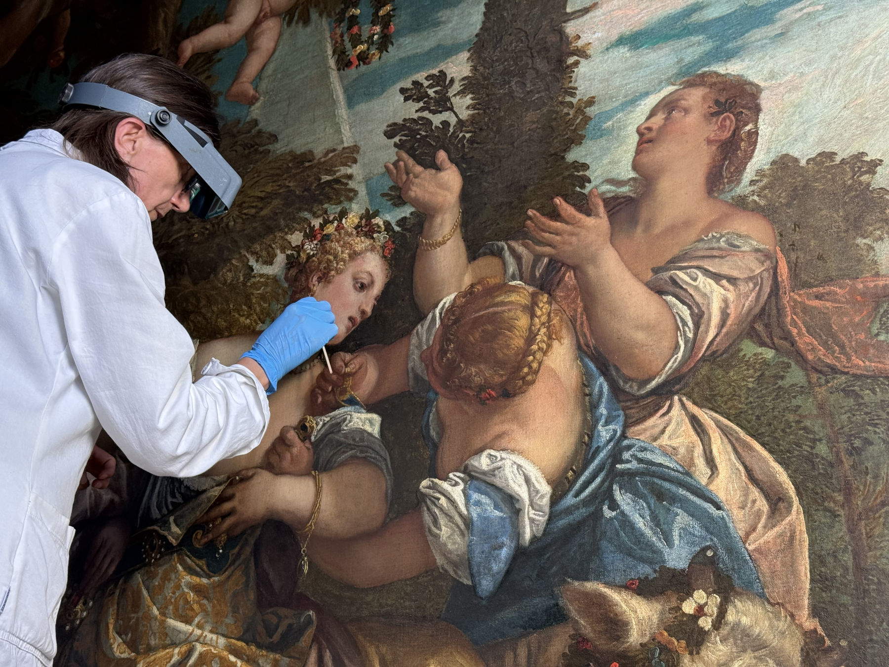 La restauration de « L'enlèvement d'Europe »