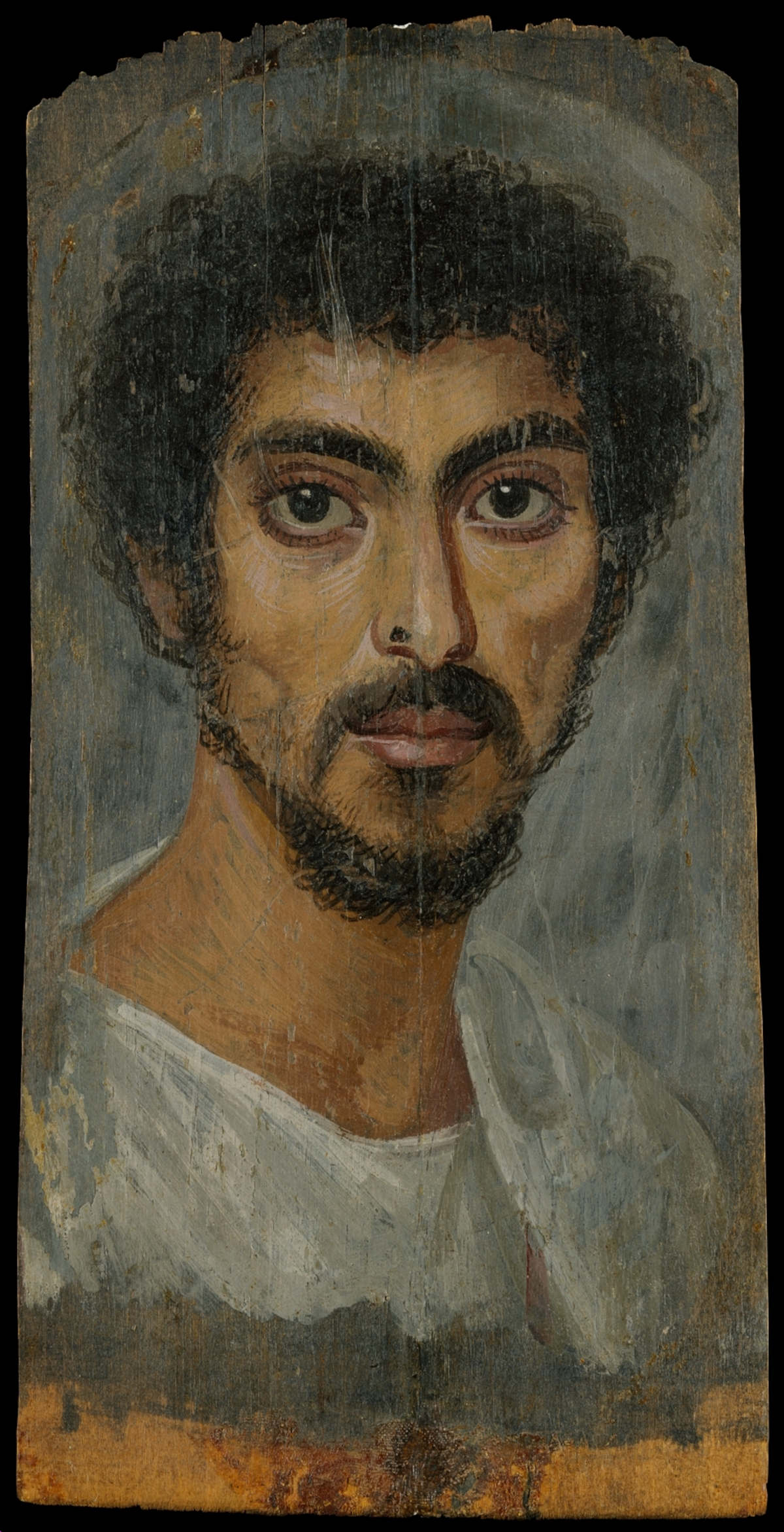 Porträt eines Mannes mit einem Muttermal auf der Nase (130&ndash;150 n. Chr.; Enkaustik auf Holz; New York, Metropolitan Museum of Art)