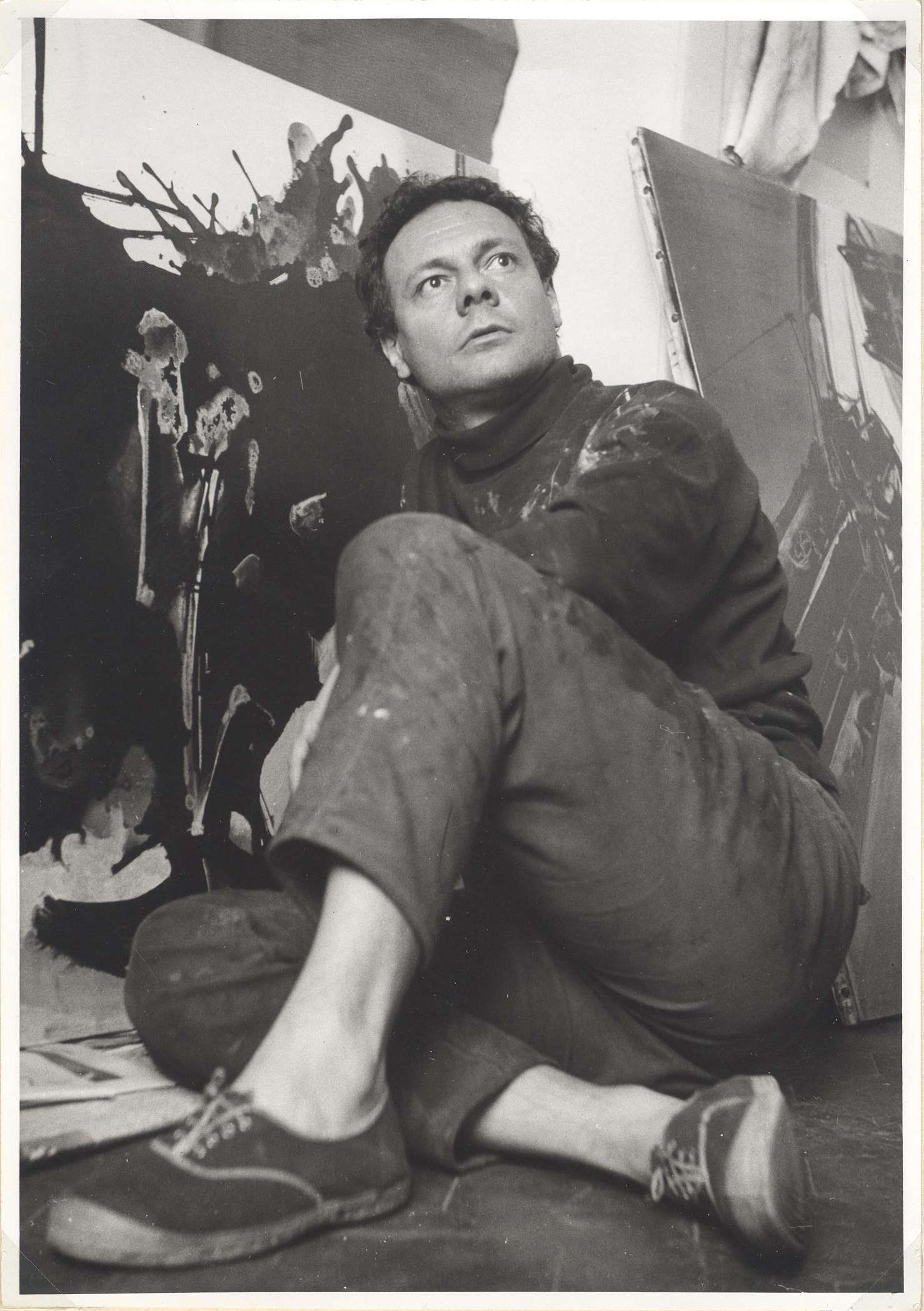 Porträt von Gianni Bertini, 1950er Jahre. Foto: Gianni Bertini Association