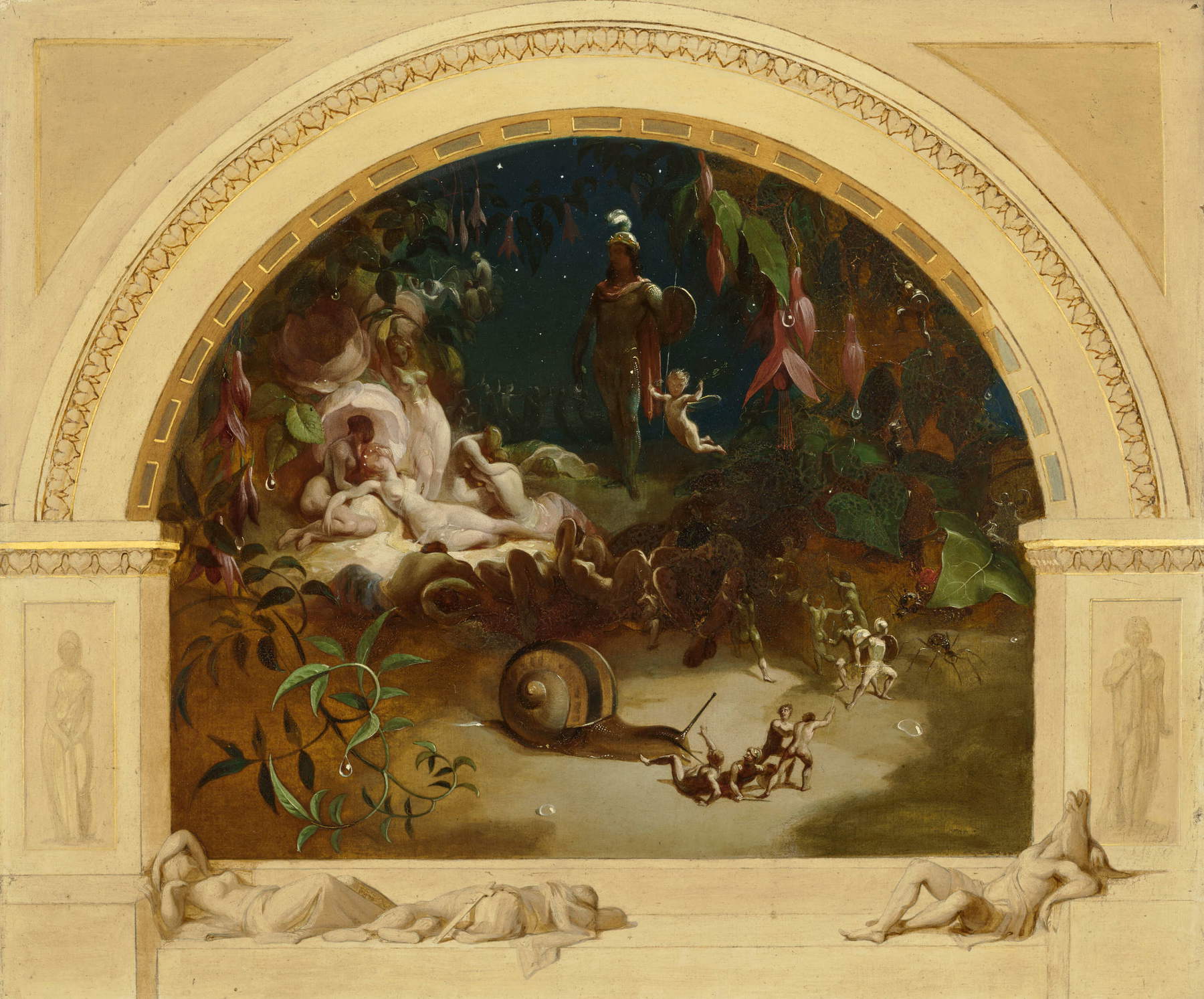 Robert Huskisson, die schlafende Titania. 