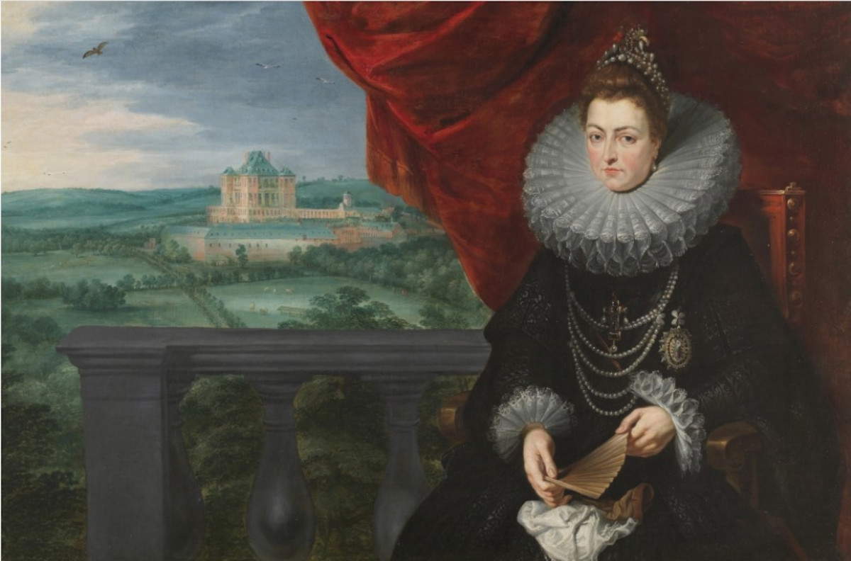 Peter Paul Rubens und Jan Brueghel der Ältere, Die Infantin Isabel Clara Eugenia (um 1615; Madrid, Museo Nacional del Prado)