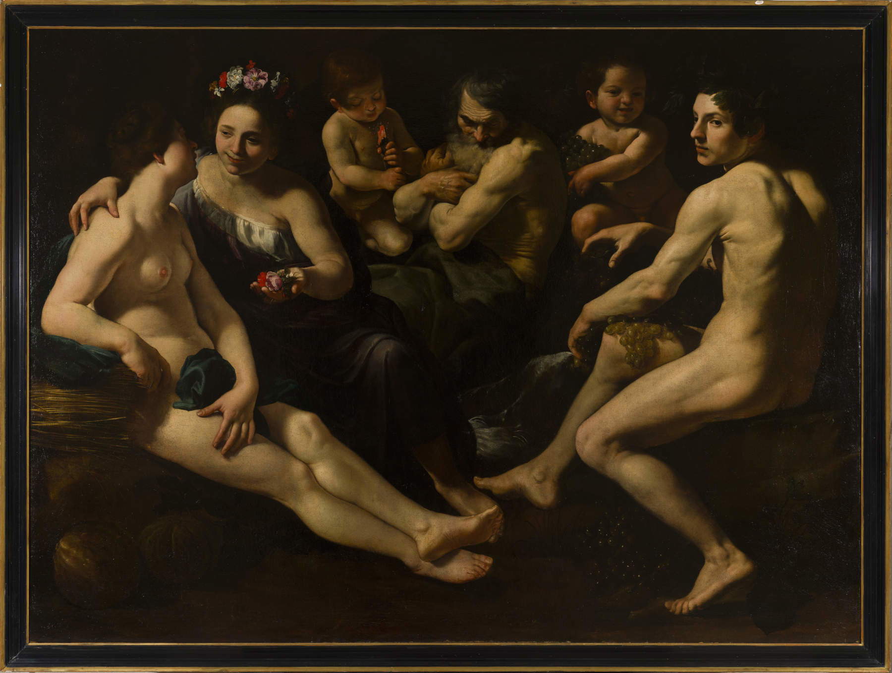Rutilio Manetti, Allegorie der Jahreszeiten (vor 1621; Öl auf Leinwand, 169 x 231 cm)