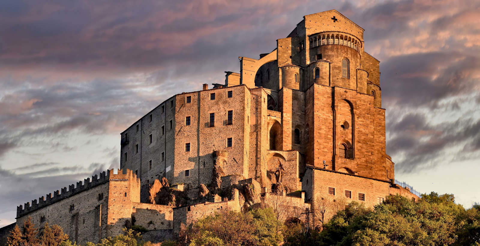 At the Sacra di San Michele, a new elevator makes the heart of the monument accessible