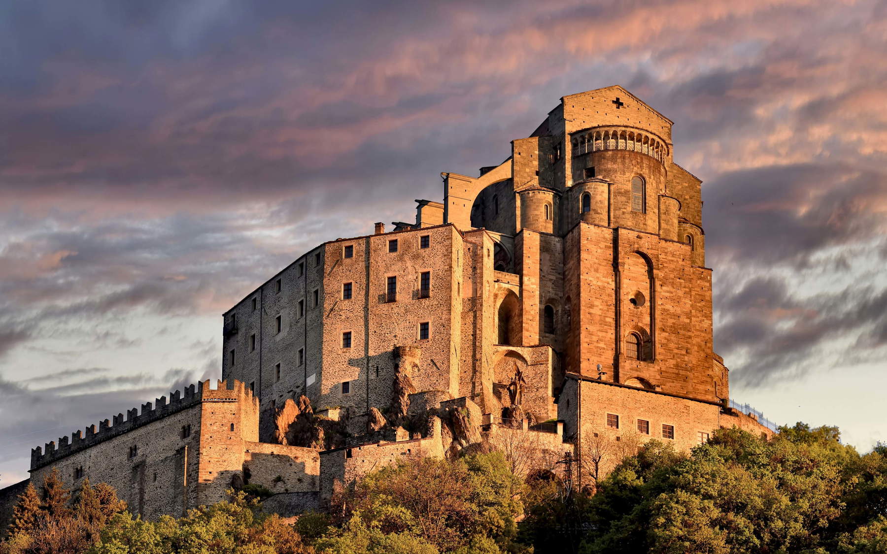 Sacra di San Michele. Photo: Elio Pallard