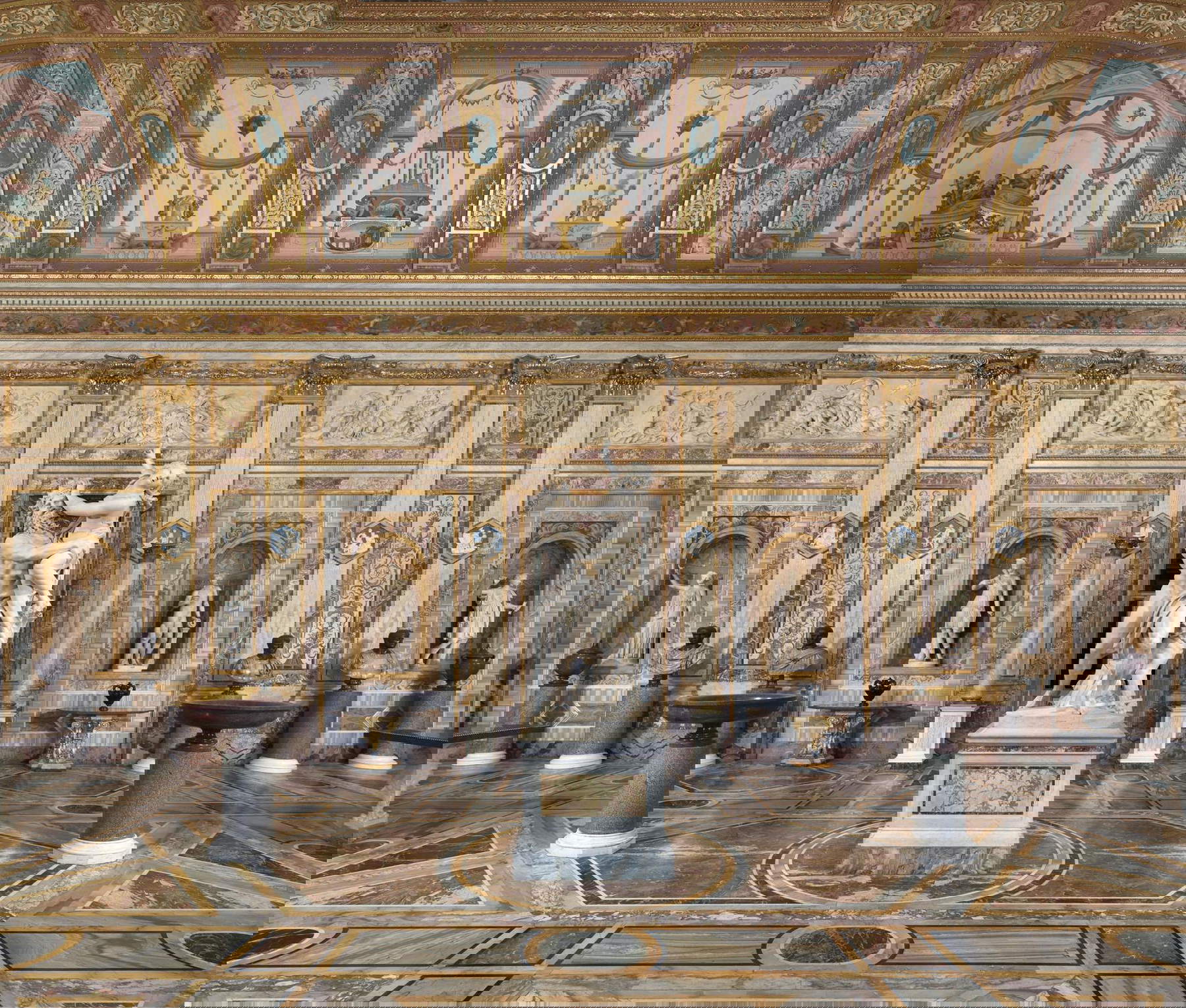 Saal der Kaiser, Galerie Borghese. Foto: Luciano Romano &copy;Galleria Borghese