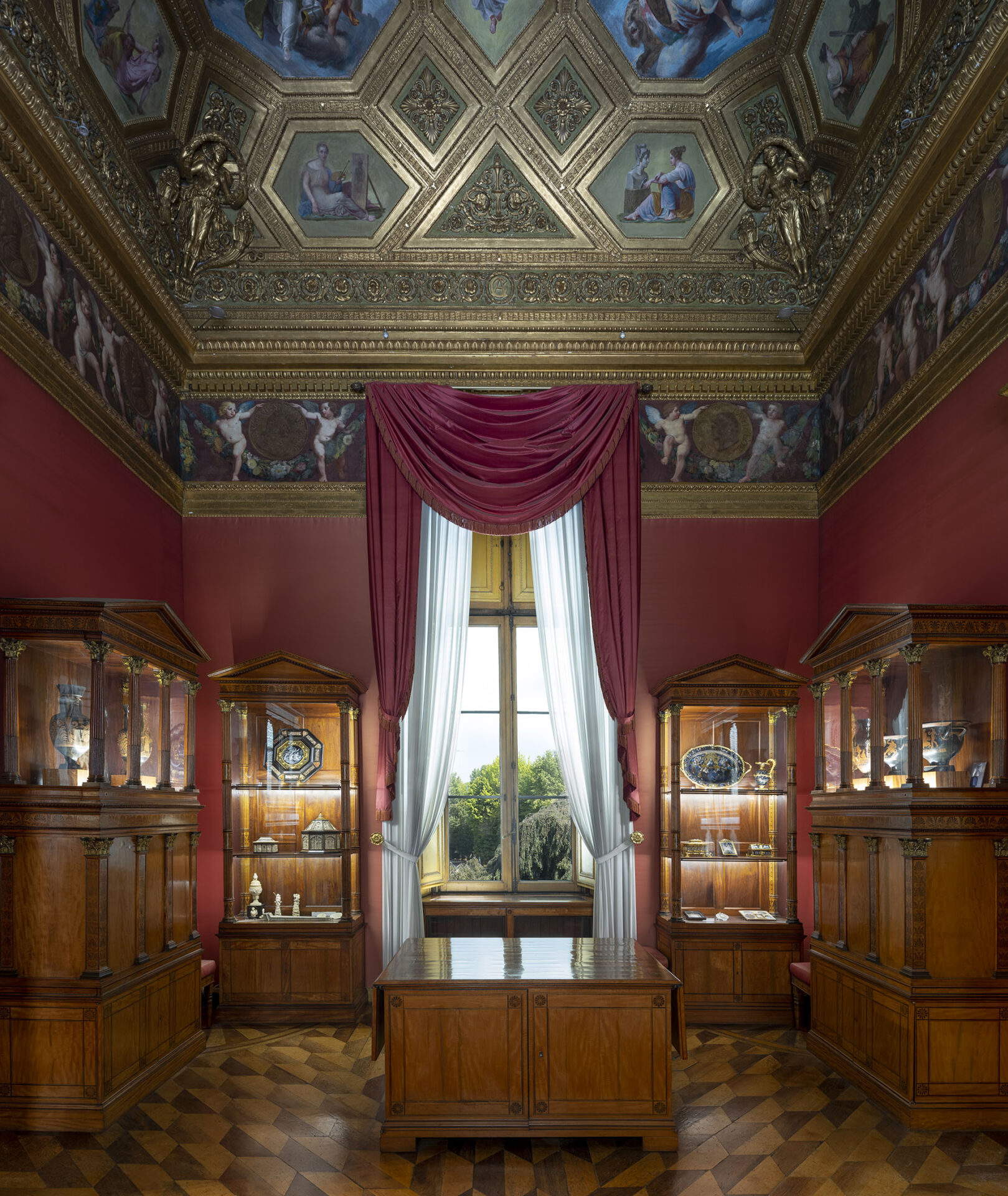 Königlicher Medagliere-Saal, 1835-1838 vom Hofarchitekten Pelagio Palagi errichtet. Credits: Giorgio Olivero