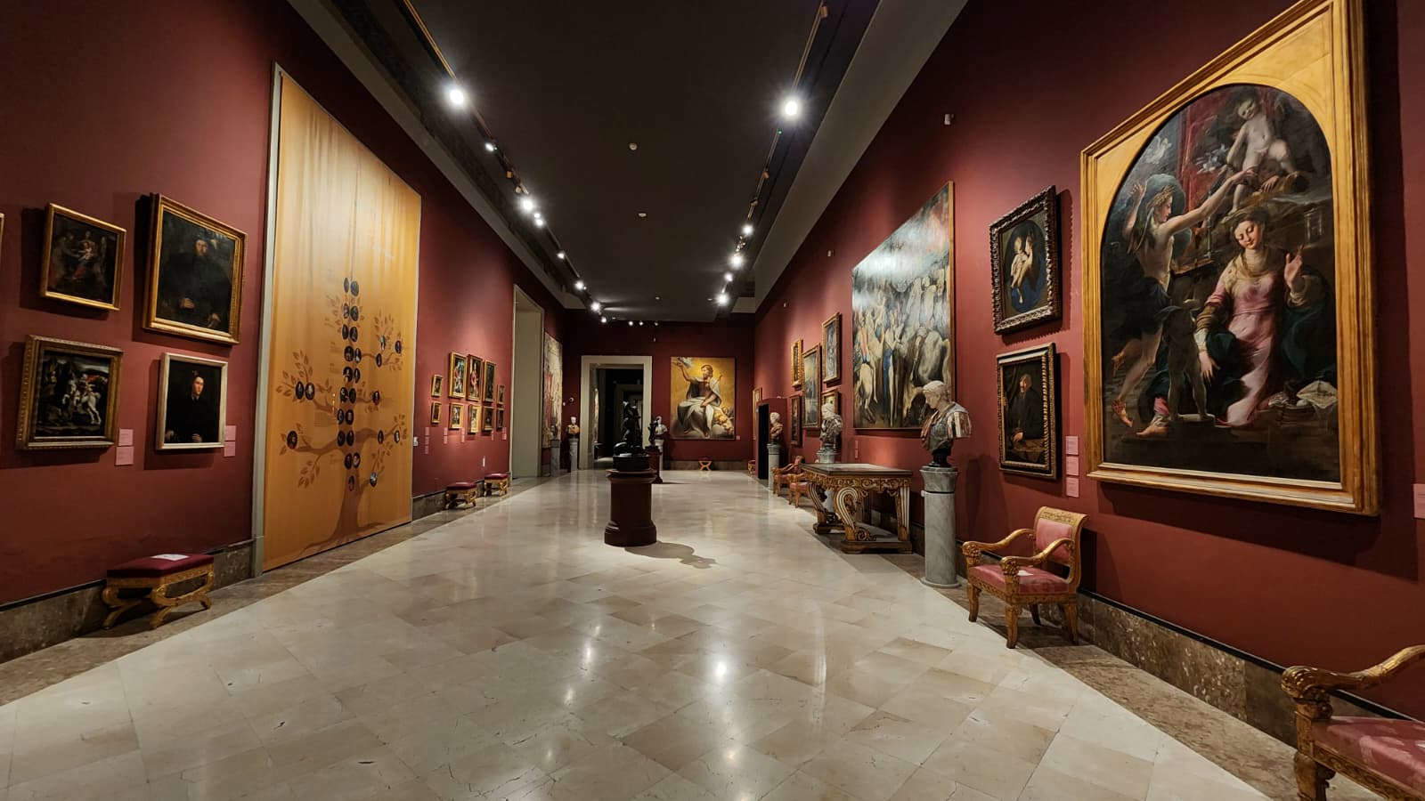 Una sala del Museo e Real Bosco di Capodimonte. Foto: Finestre sull'Arte