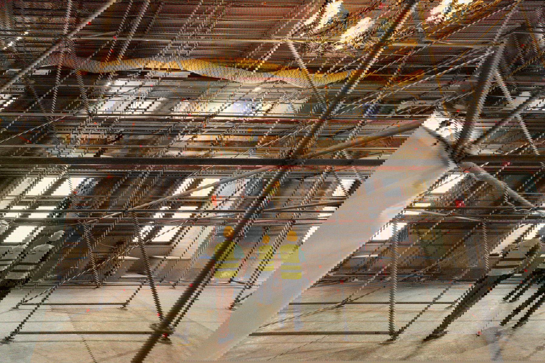 Le sale monumentali di Palazzo Venezia in restauro