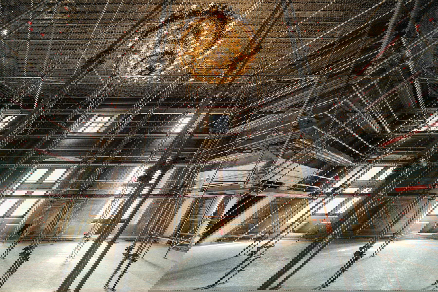 Le sale monumentali di Palazzo Venezia in restauro