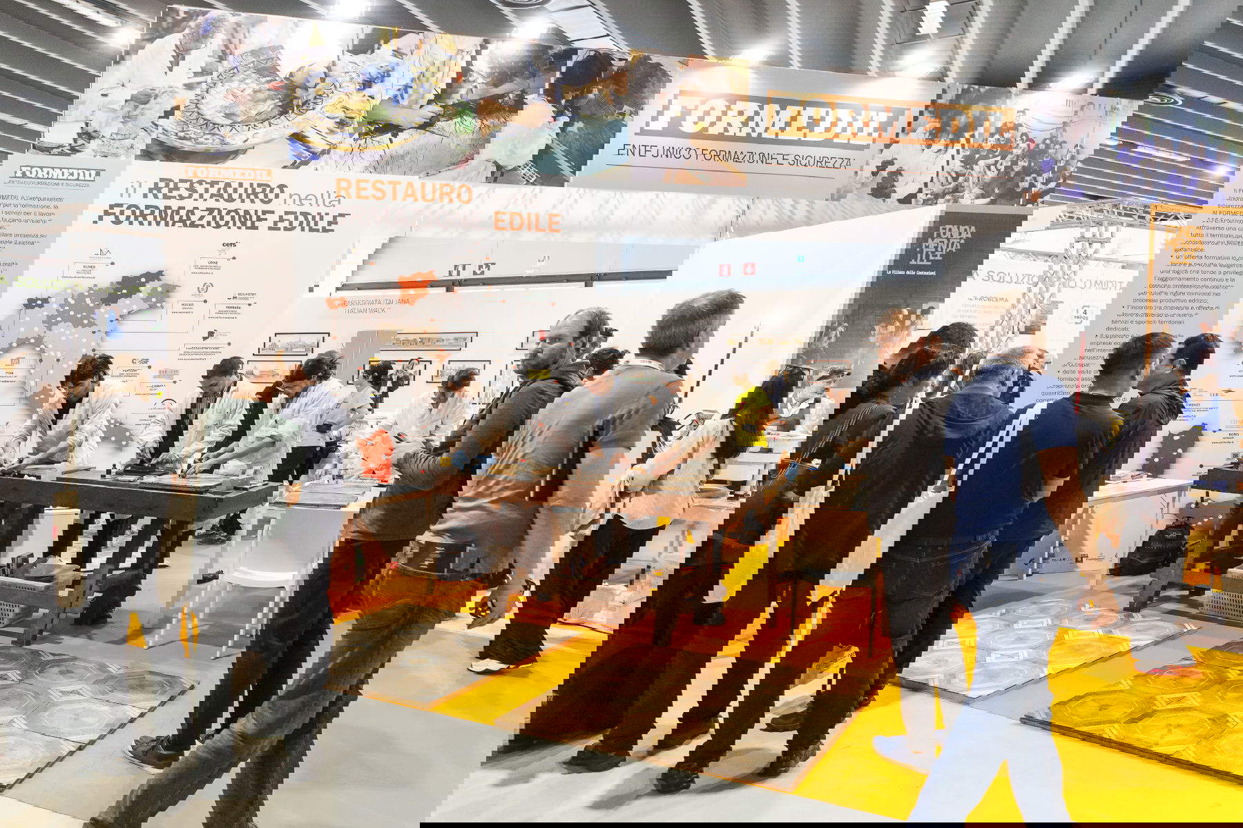 Restauración Exposición Ferrara EXPO, 2025. Foto: Giacomo Brini