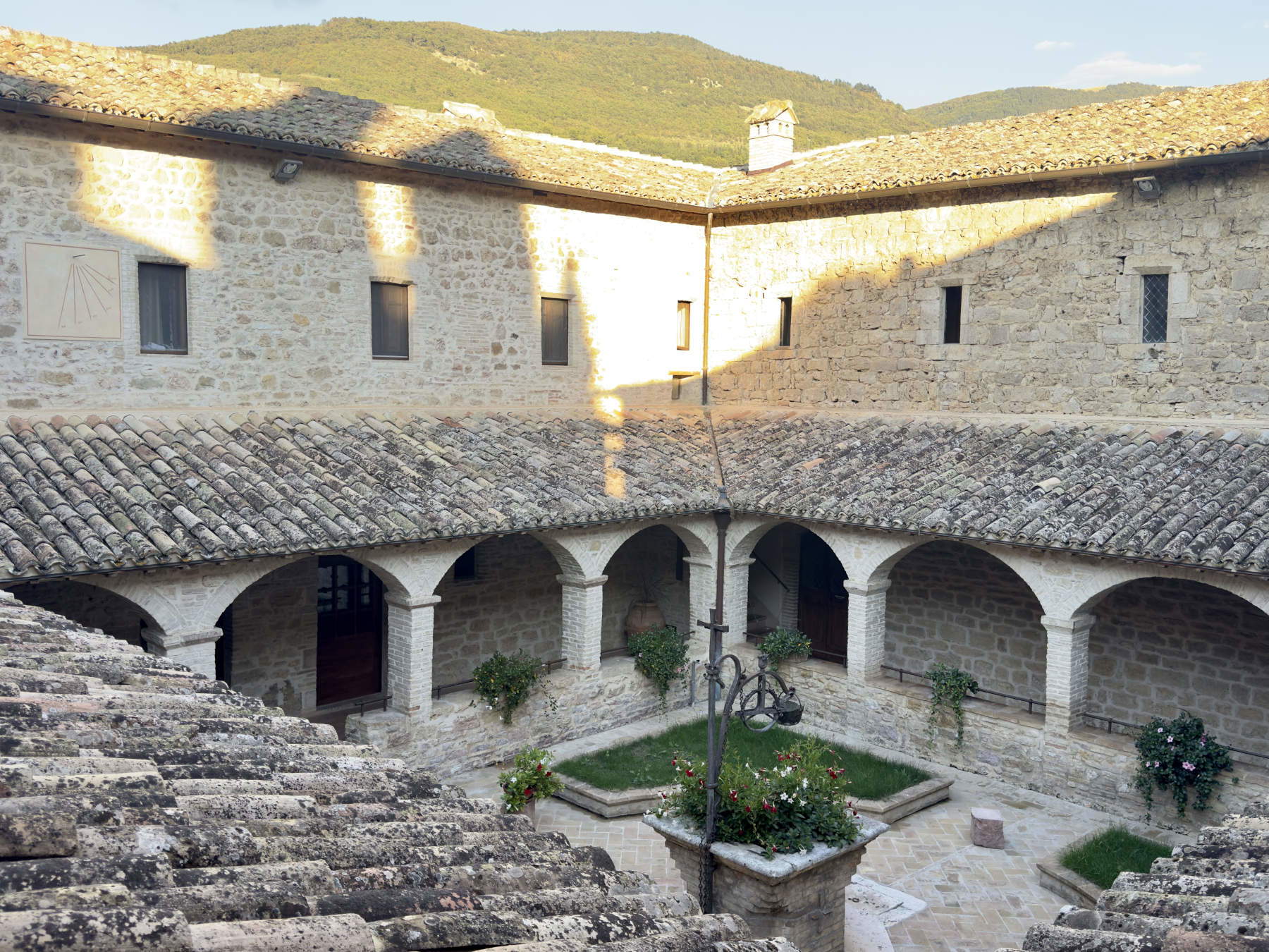 Kreuzgang von San Damiano in Assisi. Bildnachweis: Fra Angelo Calledda