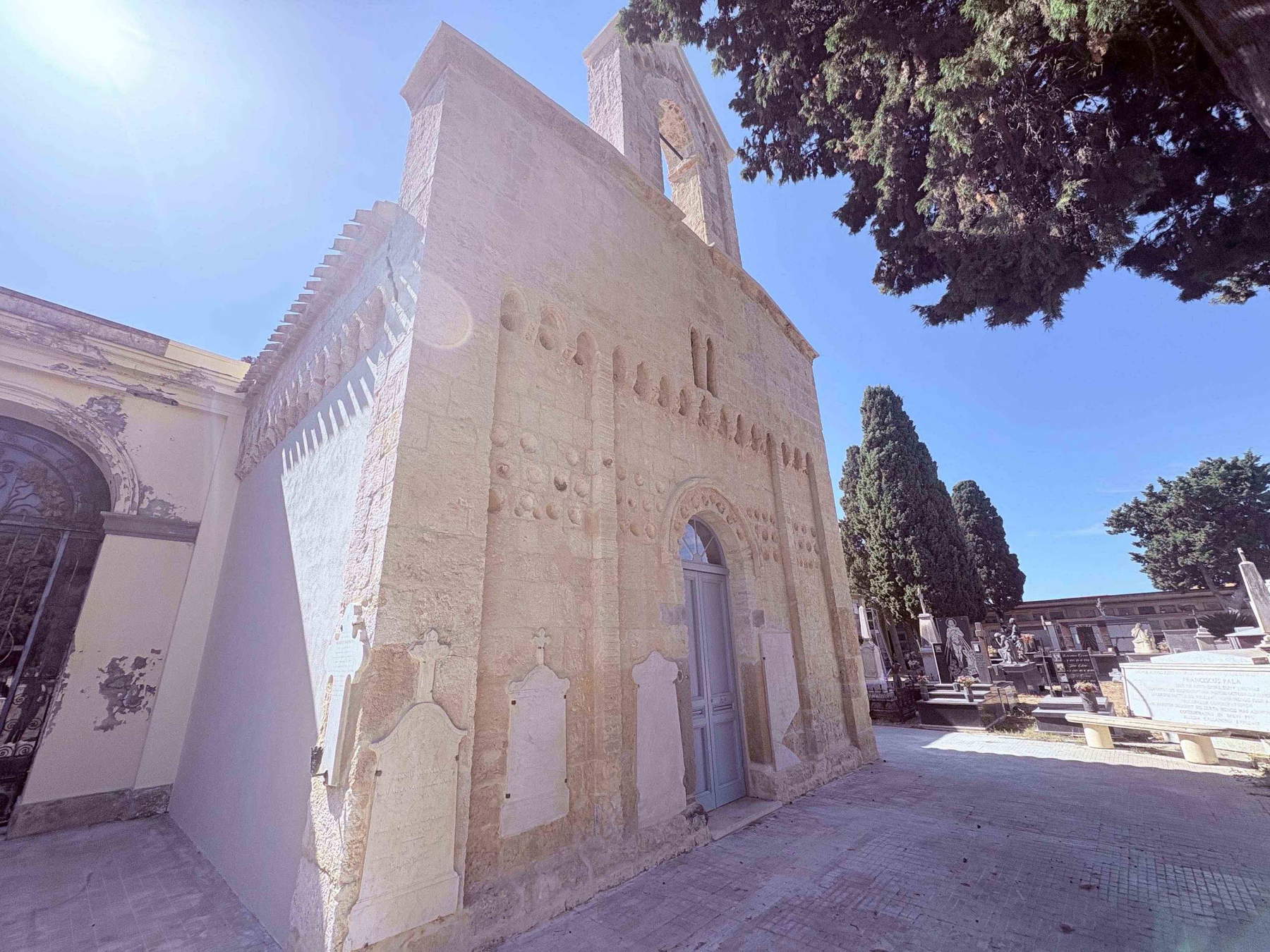 La chiesa di San Pietro di Ponte. Foto: Comune di Quartu Sant'Elena