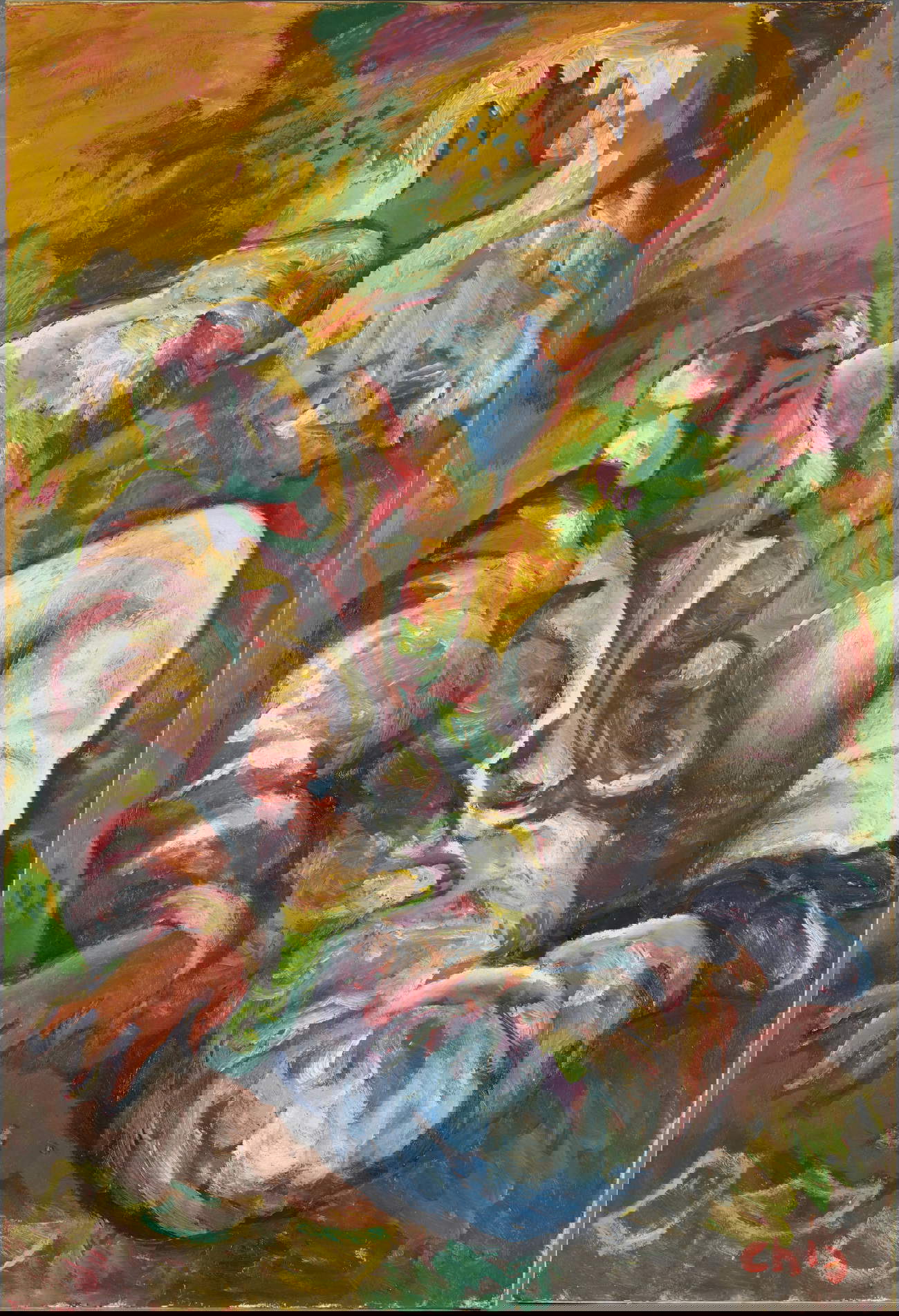 Sandro Chia, Lightstruck (1983-1984; Rovereto, Mart, Museo di arte moderna e contemporanea di Trento e Rovereto)