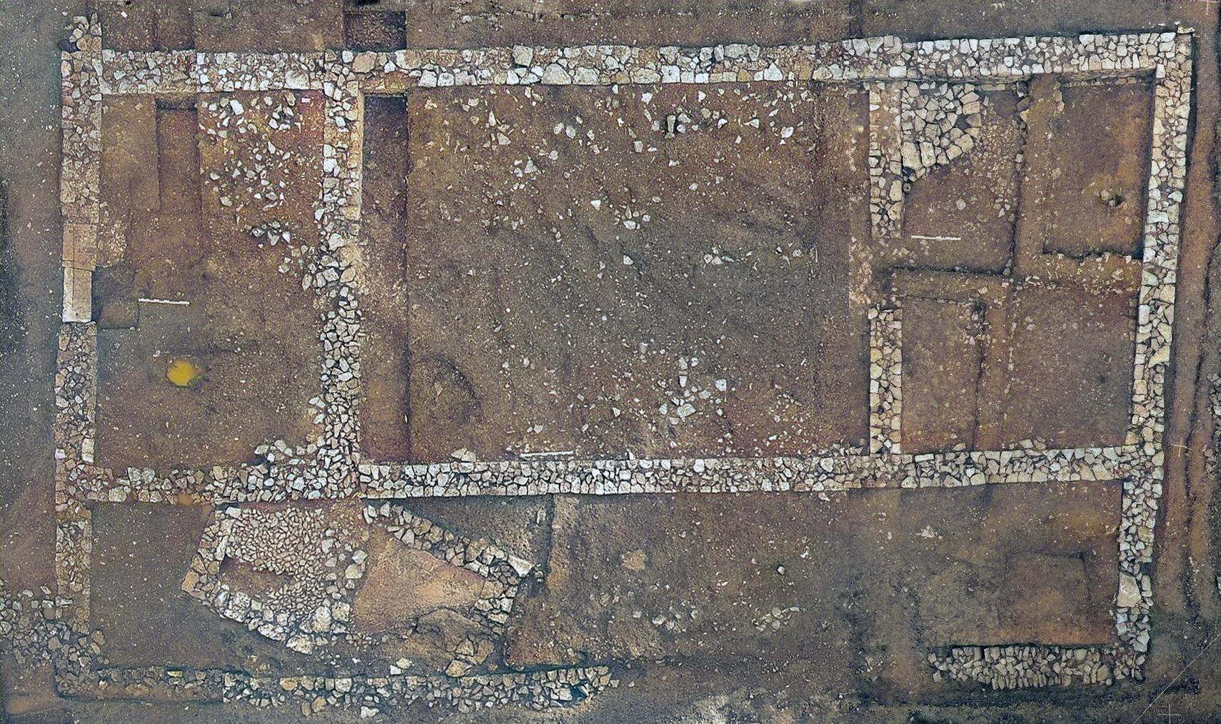 Between 2022 and 2024, a large building dating from the 6th–7th centuries was unearthed, which intersects with a small 5th-century building.
