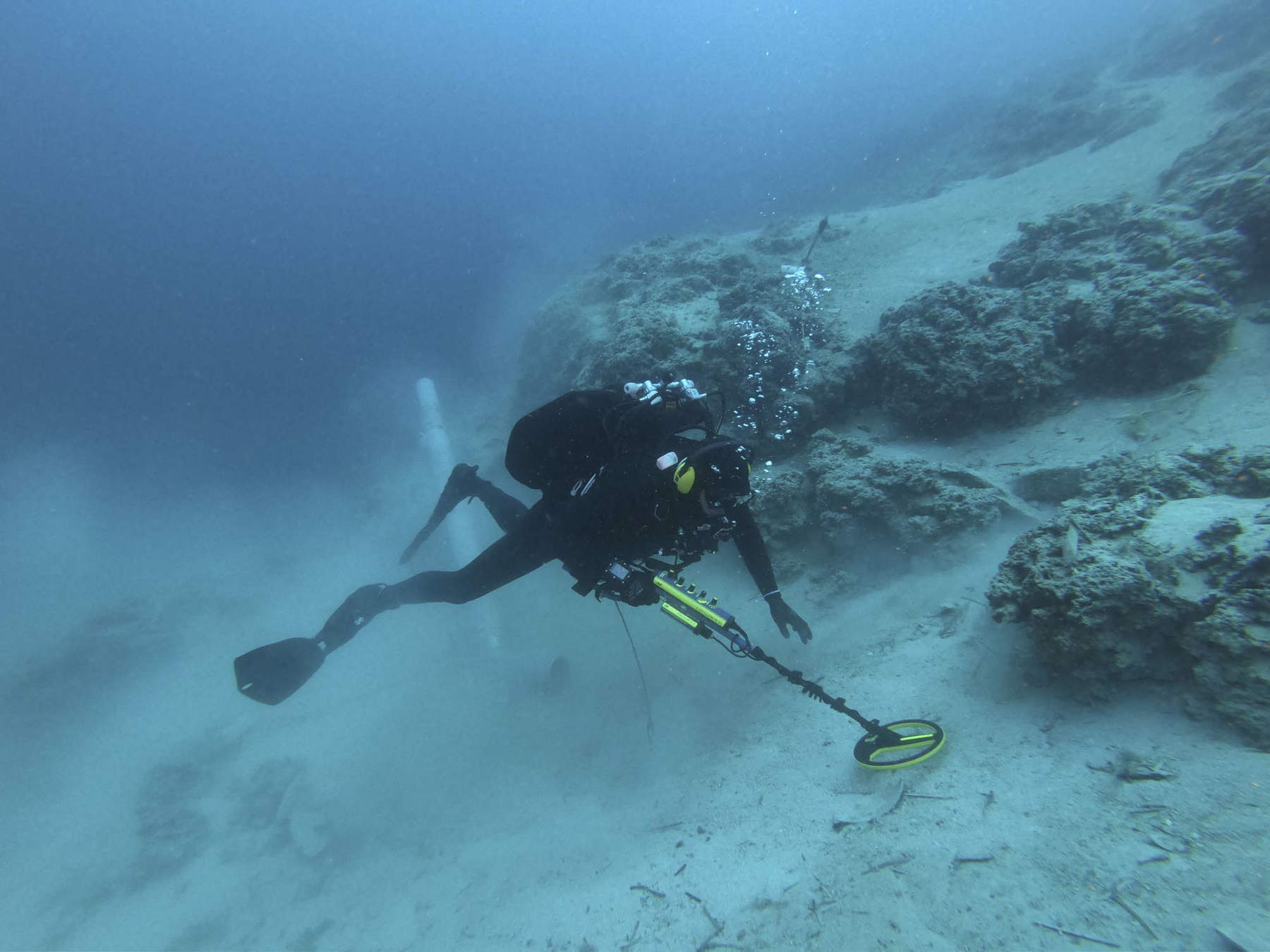 Entdeckung eines byzantinischen Schiffswracks in den Gewässern vor der Insel Meleda, Kroatien. Foto: Hrvatski restauratorski zavod