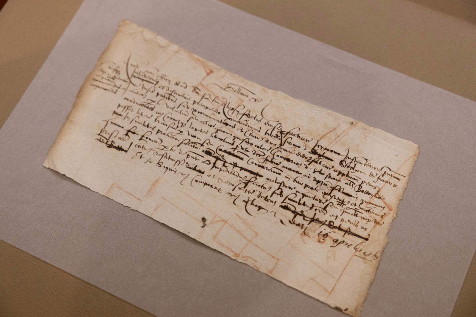 Michelangelo's Handwriting