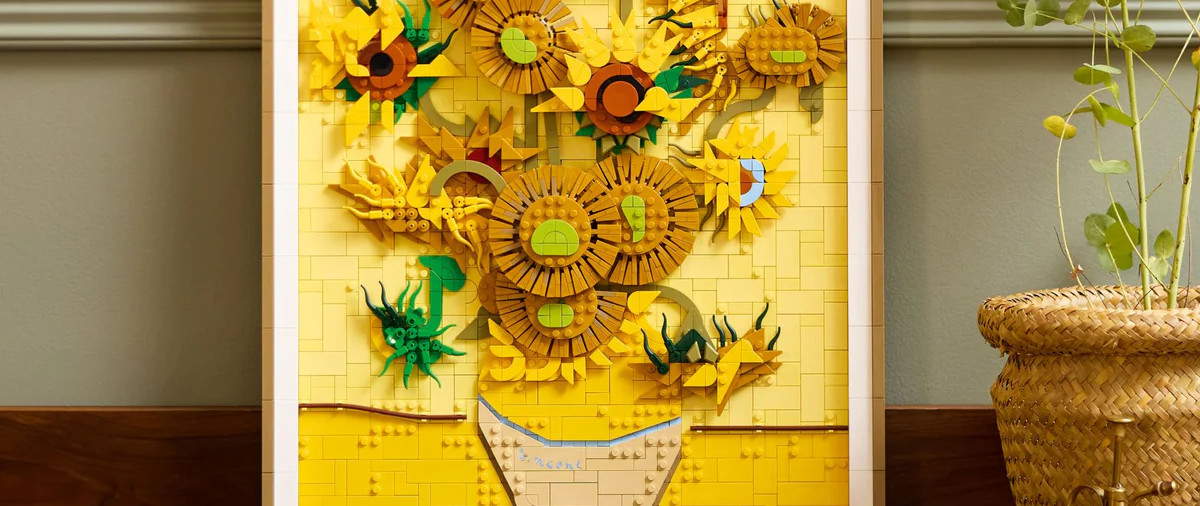 Van Gogh in LEGO Version: Sonnenblumen-Set gewinnt internationalen Lizenzpreis