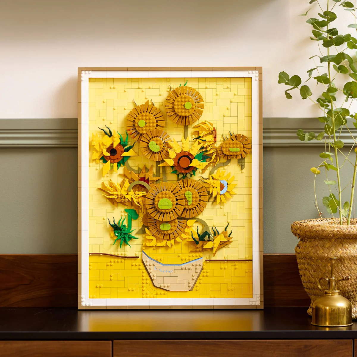 Il set LEGO&reg; Art Vincent van Gogh - Girasoli
