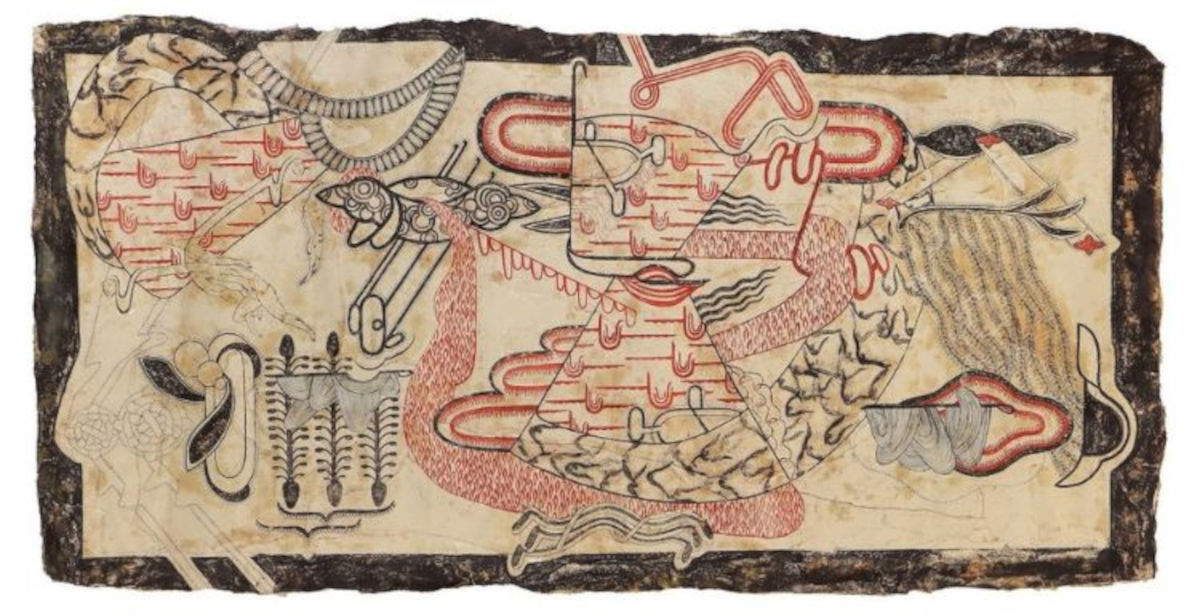 Ausstellung von Simone Pellegrini in New York: Zeichnungen als Landkarten der Phantasie