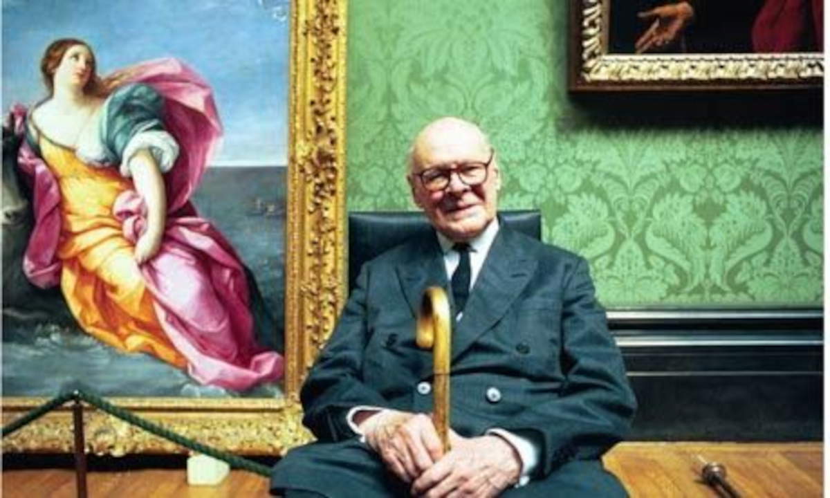 Sir Denis Mahon. Foto: Comune di Cento