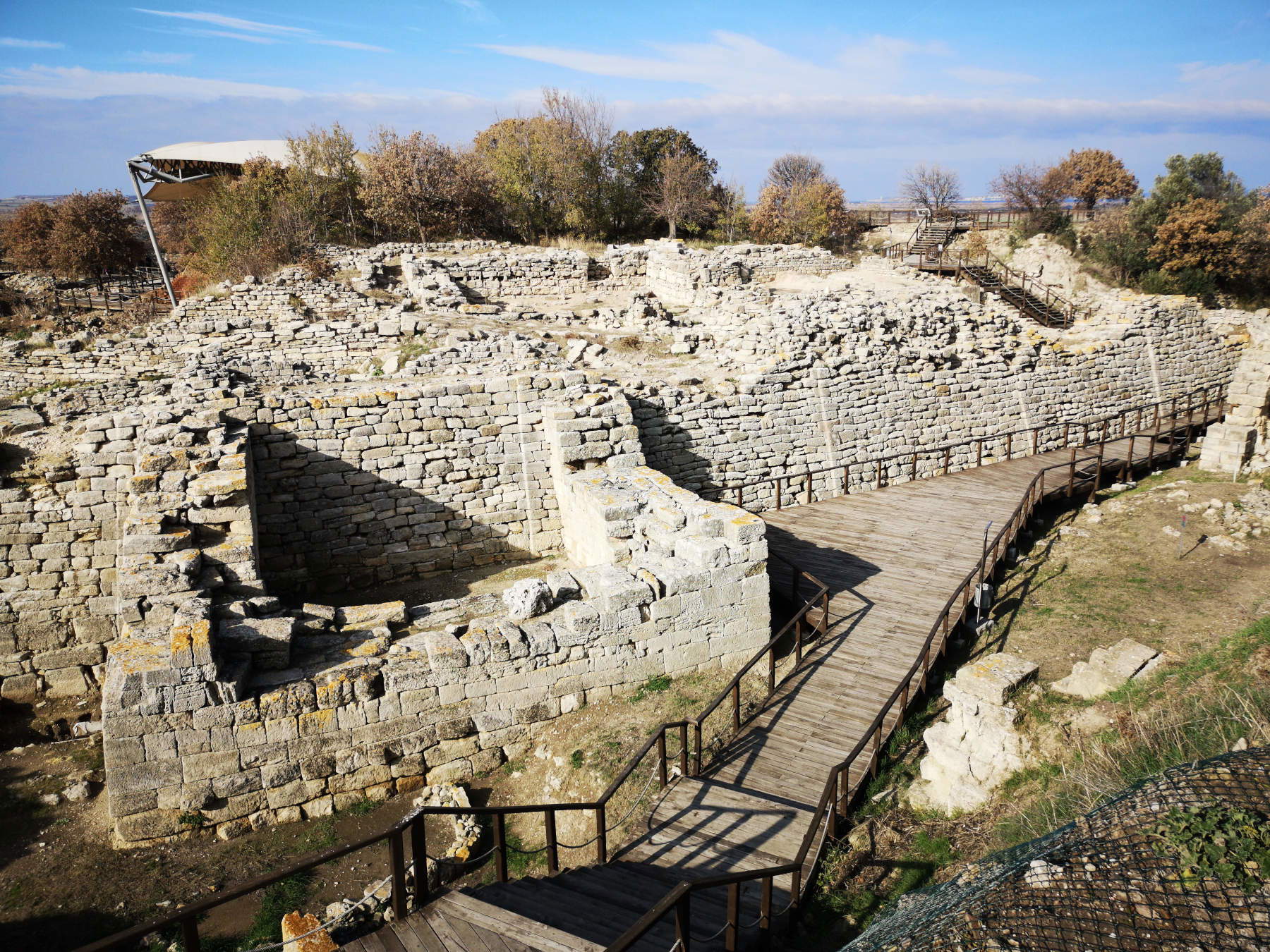 Sito archeologico dell&rsquo;antica Troia a &Ccedil;anakkale. Foto: T&uuml;rkiye Turizm ve Tanıtım Geliştirme Ajansı (&ldquo;TGA&rdquo;)