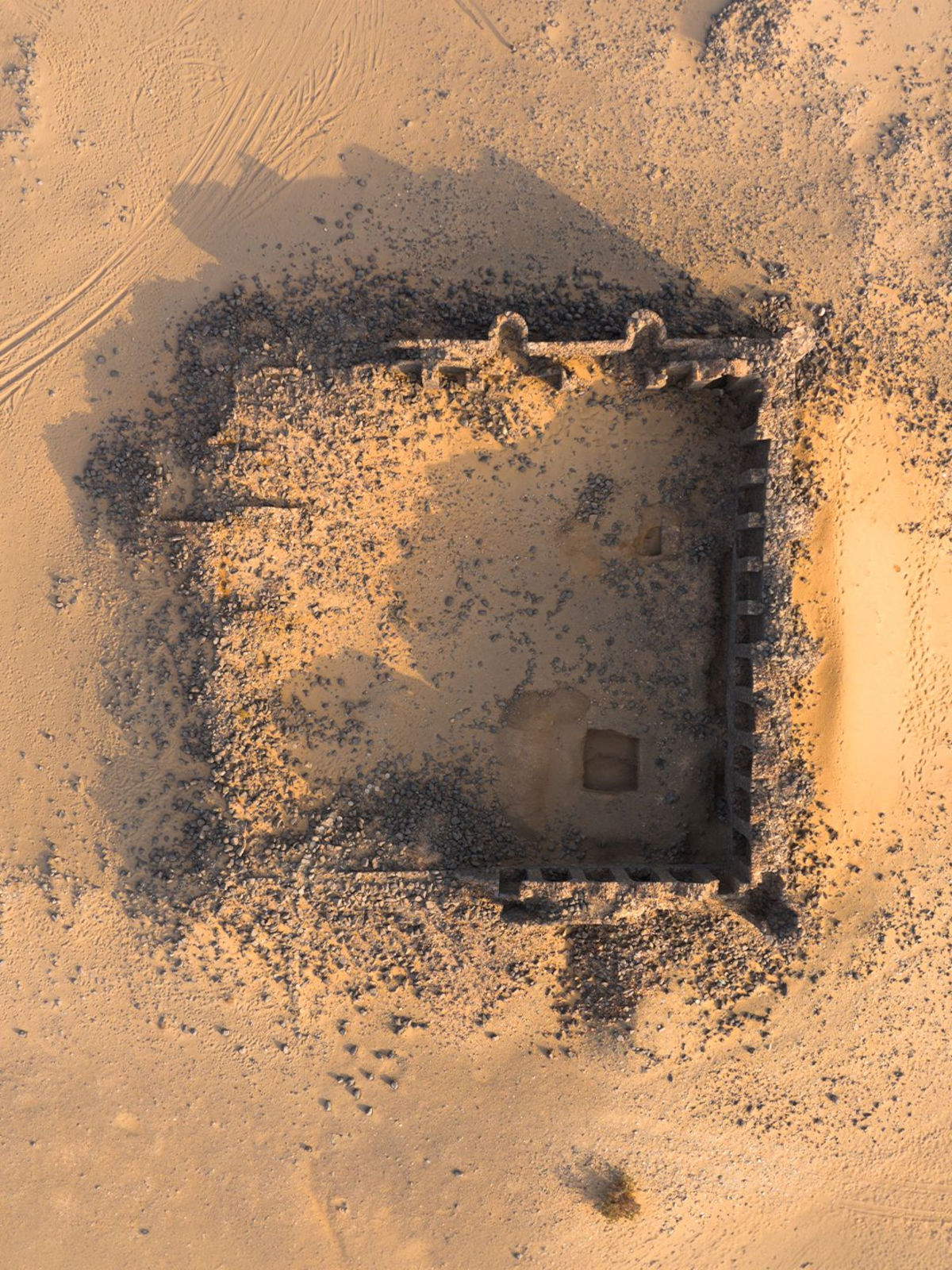 Die Stätte von Miqat Al-Juhfah. Foto: Ministerium für Kultur von Saudi-Arabien