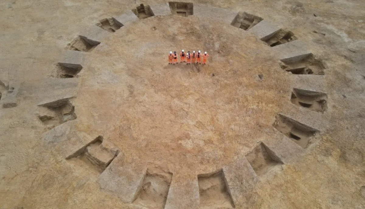 En Norfolk, Inglaterra, se descubre una vasta villa romana durante las obras de un parque eólico