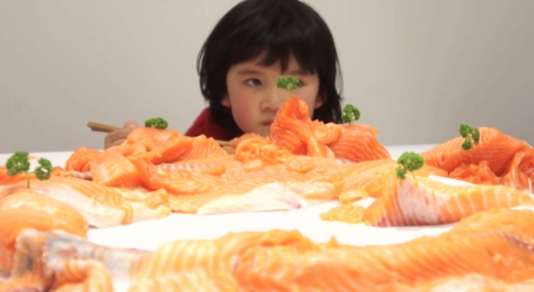 Song Dong, *My Daughter is My Four Seasons* (2010; video-performance installation) Courtesy of Song Dong and Beijing Commune