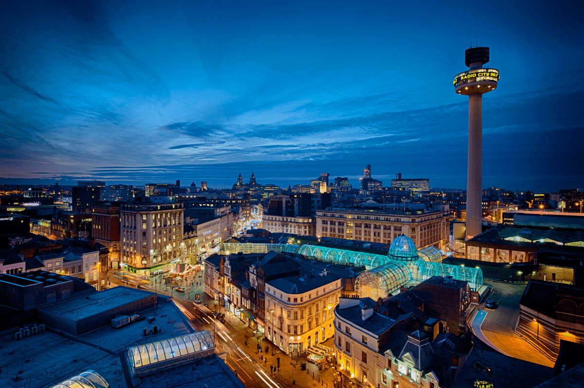Il complesso di St Johns Beacon, dove sorger&agrave; la nuova sede di The Beatles Story. Foto: St Johns Beacon