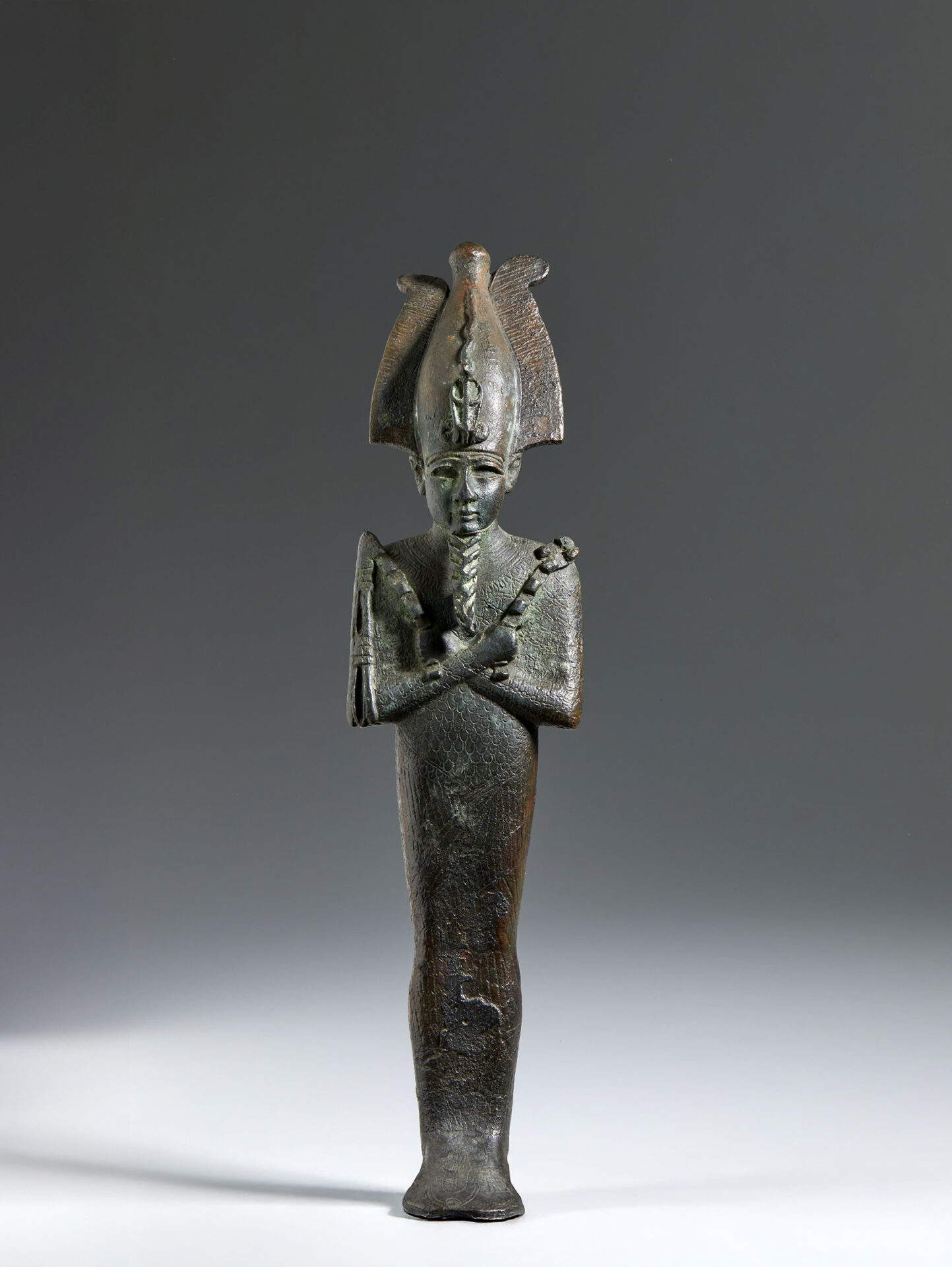 Statue of Osiris (8th–4th century B.C.; bronze; Brescia, Civic Museums) &copy; Photographic Archive of the Civic Museums of Brescia / Fotostudio Rapuzzi
