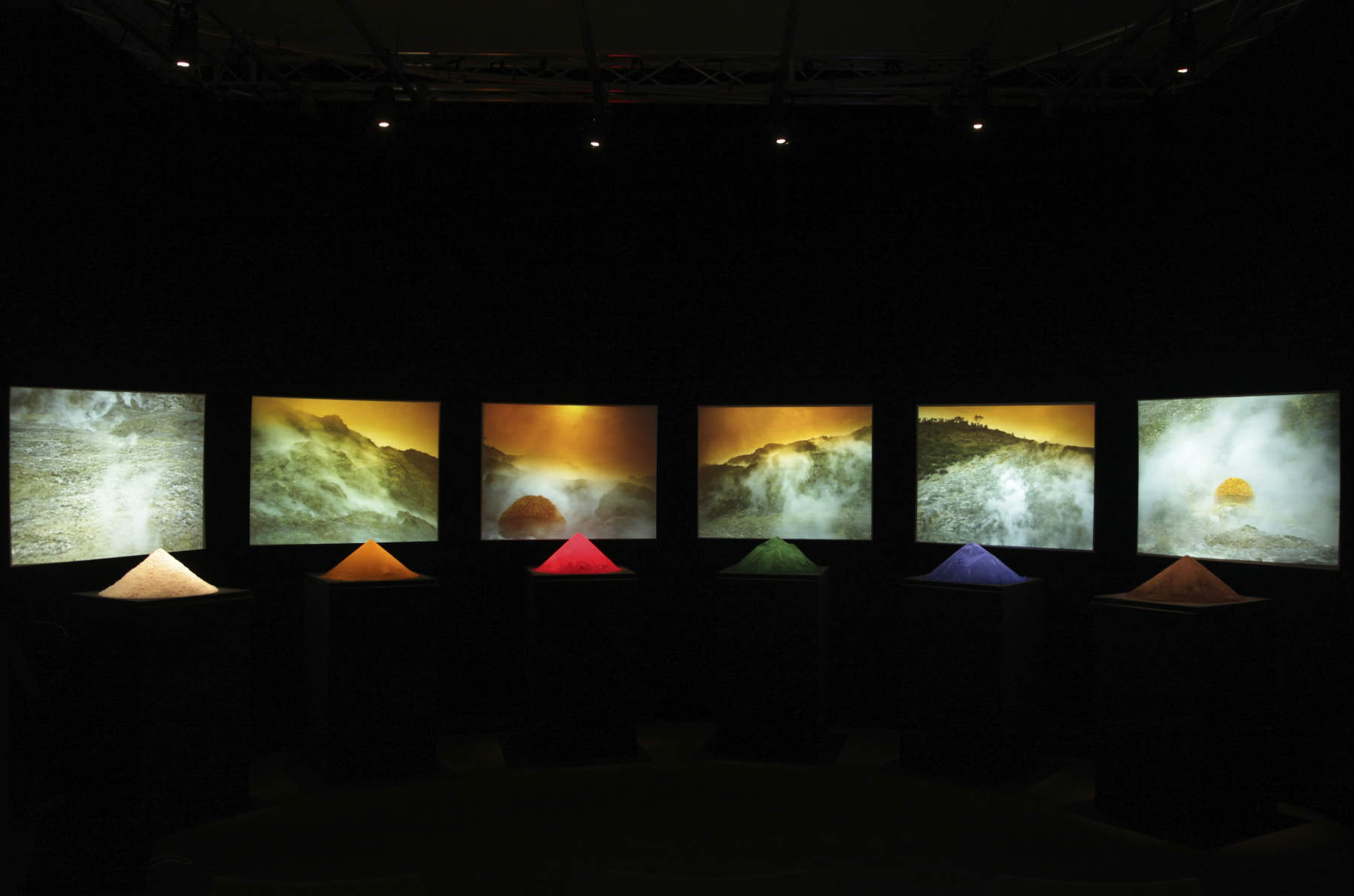 Studio Azzurro, The Color of Gestures: Mediterranean Symphony (2013; video installation)