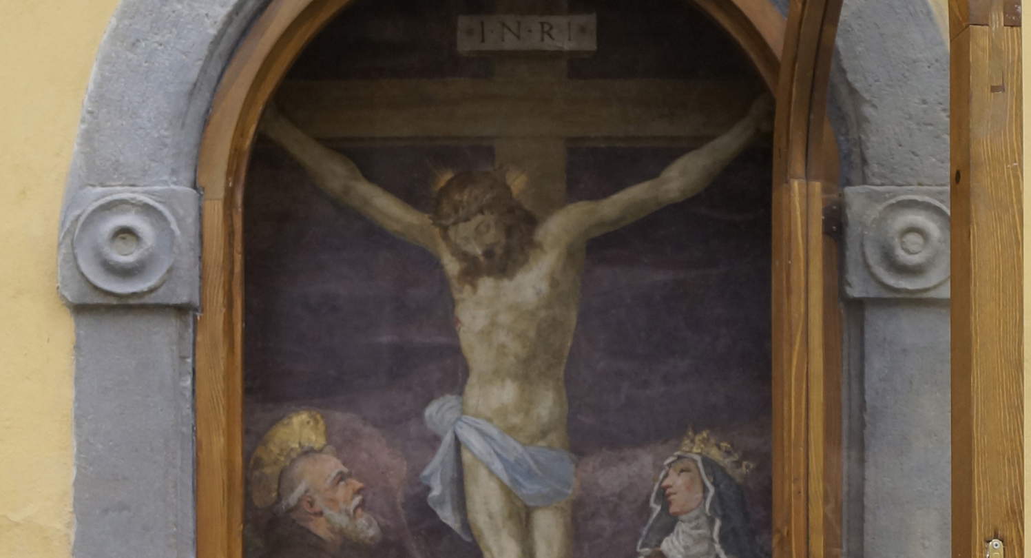 Florence, Via dell'Agnolo Tabernacle restored