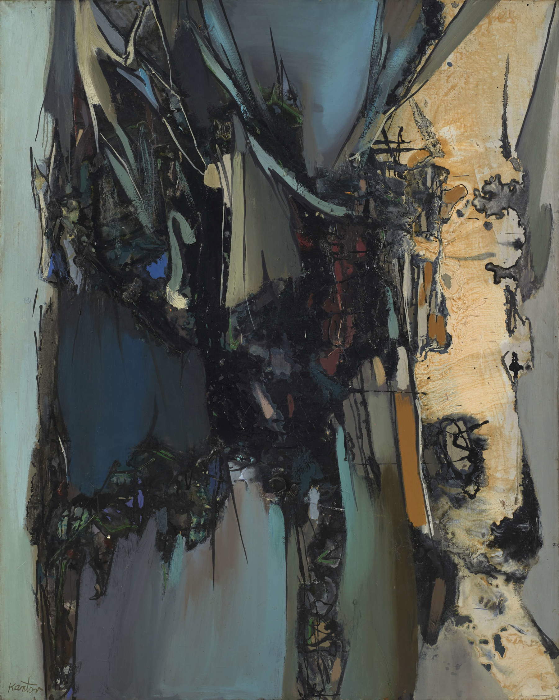 Tadeusz Kantor, Rori (1957; oil on canvas, 150 x 120 cm; Starak Collection). Courtesy of &copy; Lech Stangret &amp; Dorota Krakowska / Tadeusz Kantor Foundation